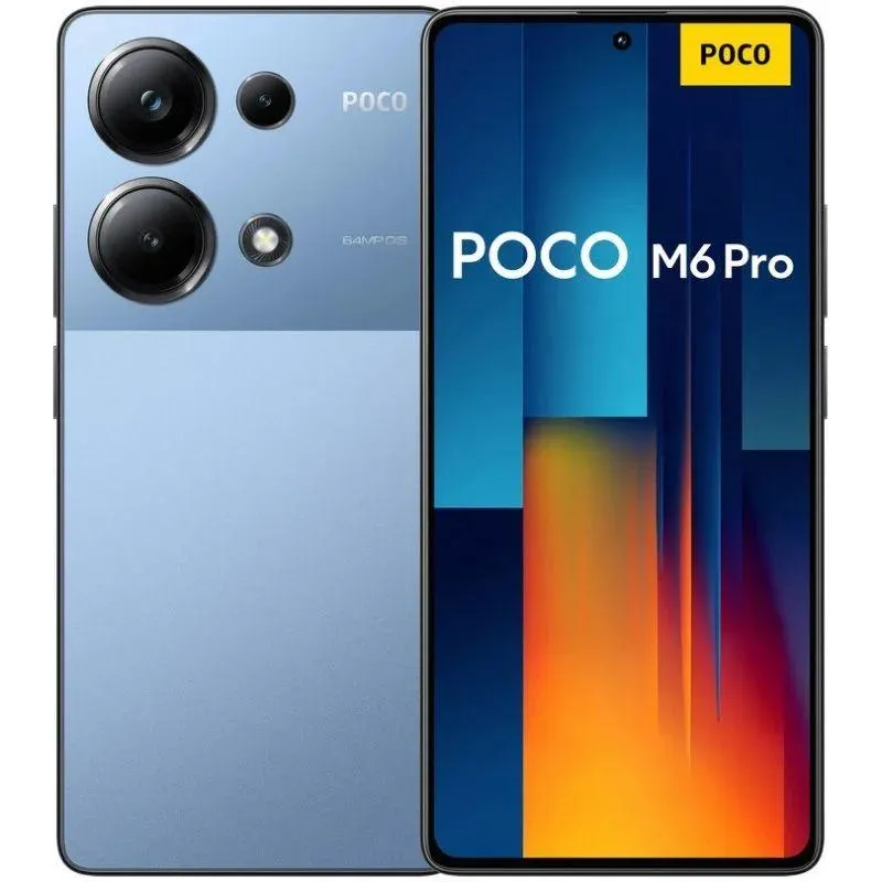 Celular Xiaomi Poco M6 Pro 512Gb 12ram 64mp Azul