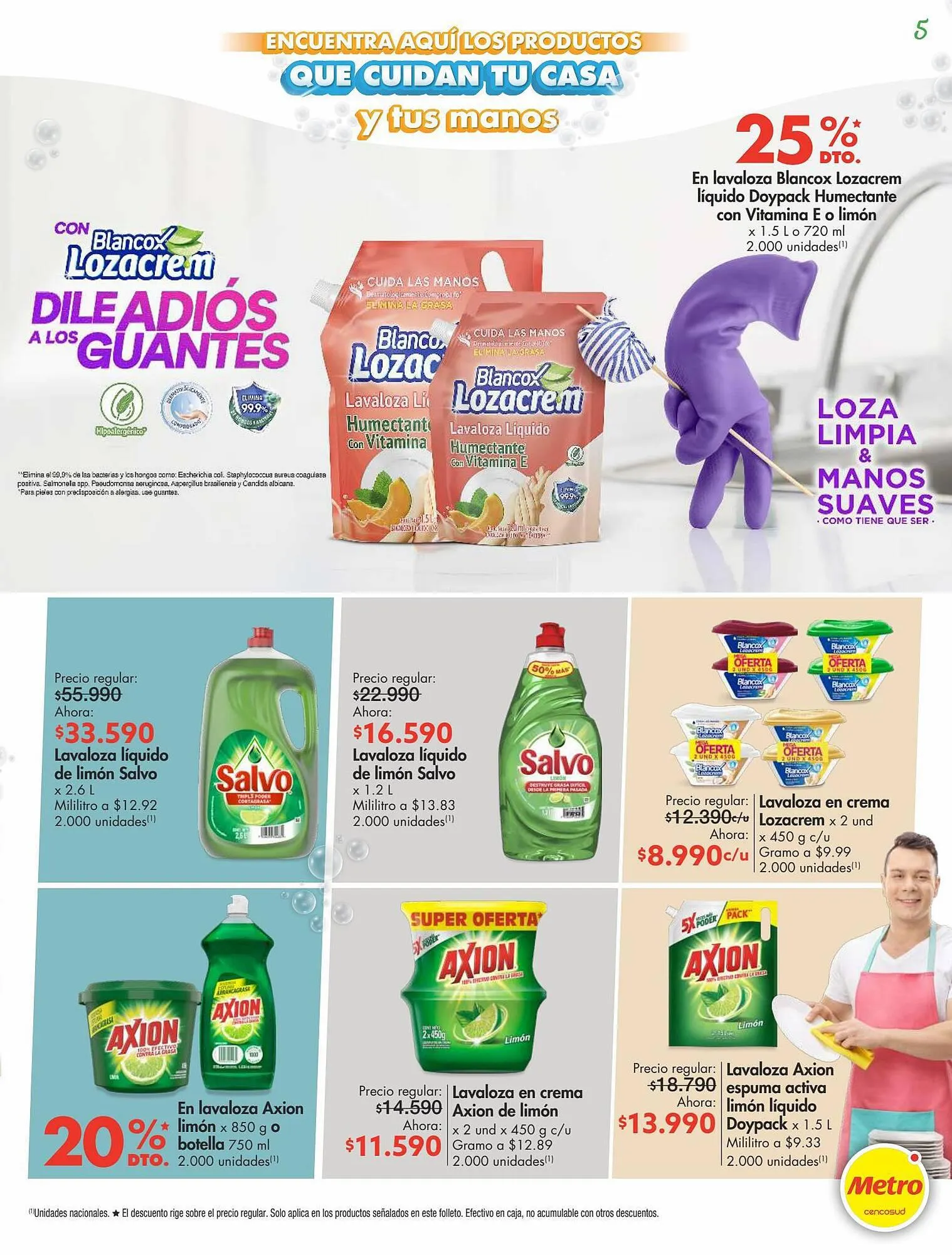 Catalogo de Catálogo Metro 17 de agosto al 3 de septiembre 2023 - Pag 5