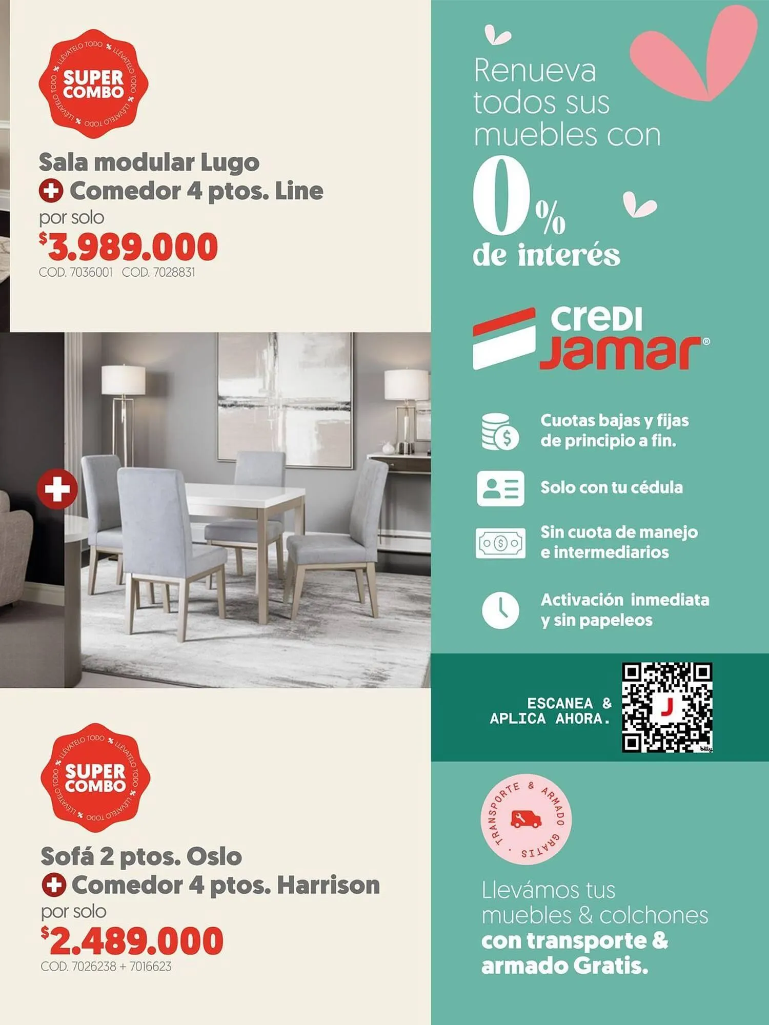 Catalogo de Catálogo Muebles Jamar 25 de abril al 31 de mayo 2025 - Pag 13