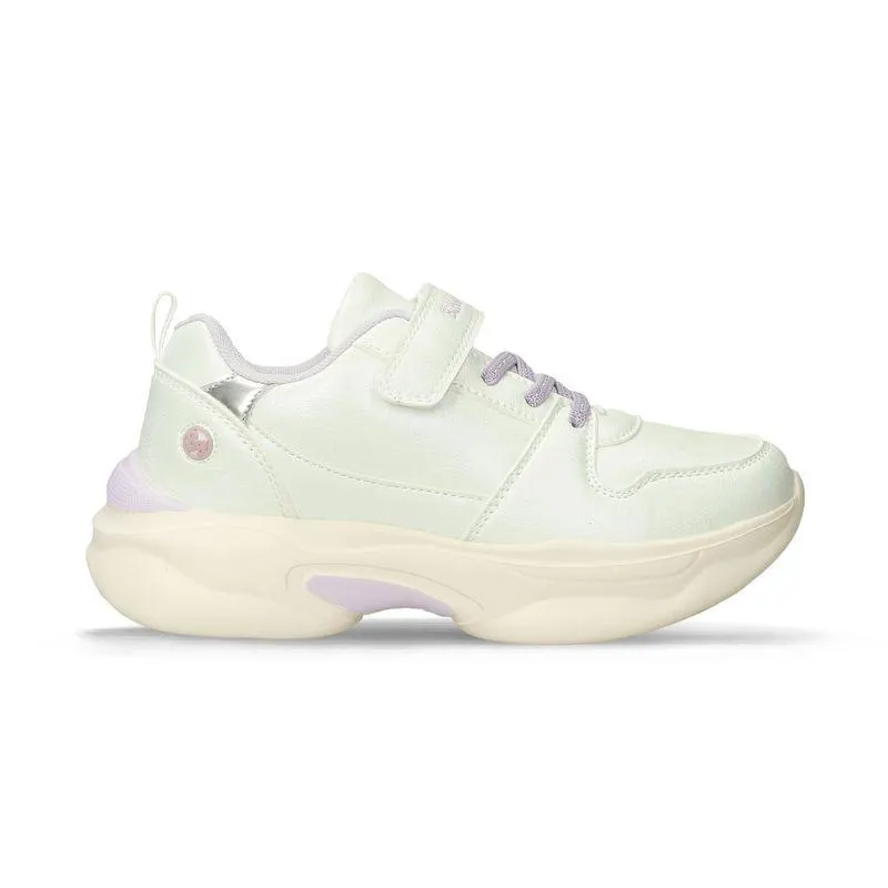 Tenis Casuales Blanco Bubblegummers Quinsiana Niña