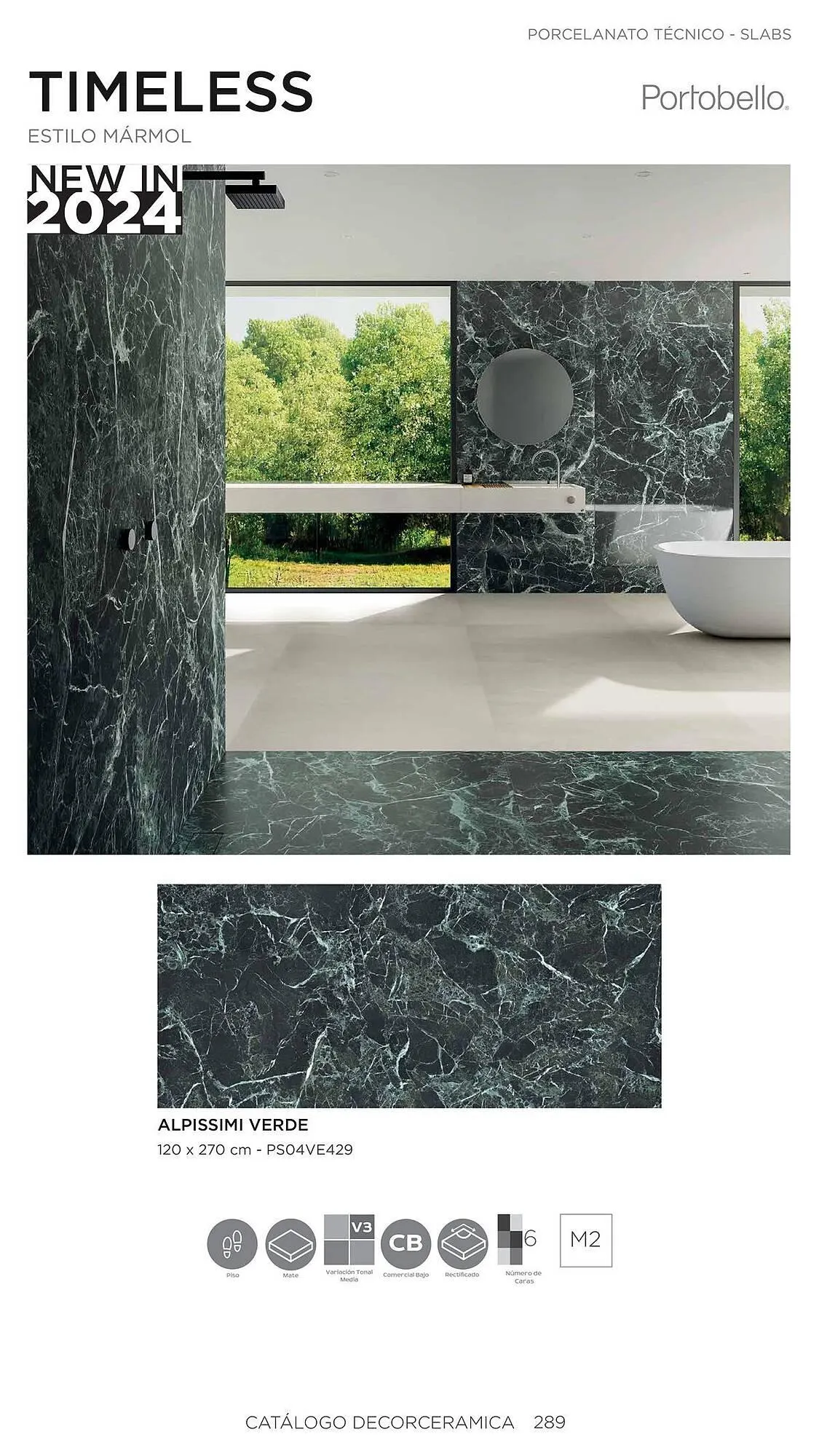 Catalogo de Catálogo Decorceramica 6 de noviembre al 6 de mayo 2025 - Pag 289