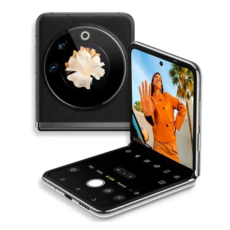 Celular TECNO Phantom V Flip 256GB 5G Negro