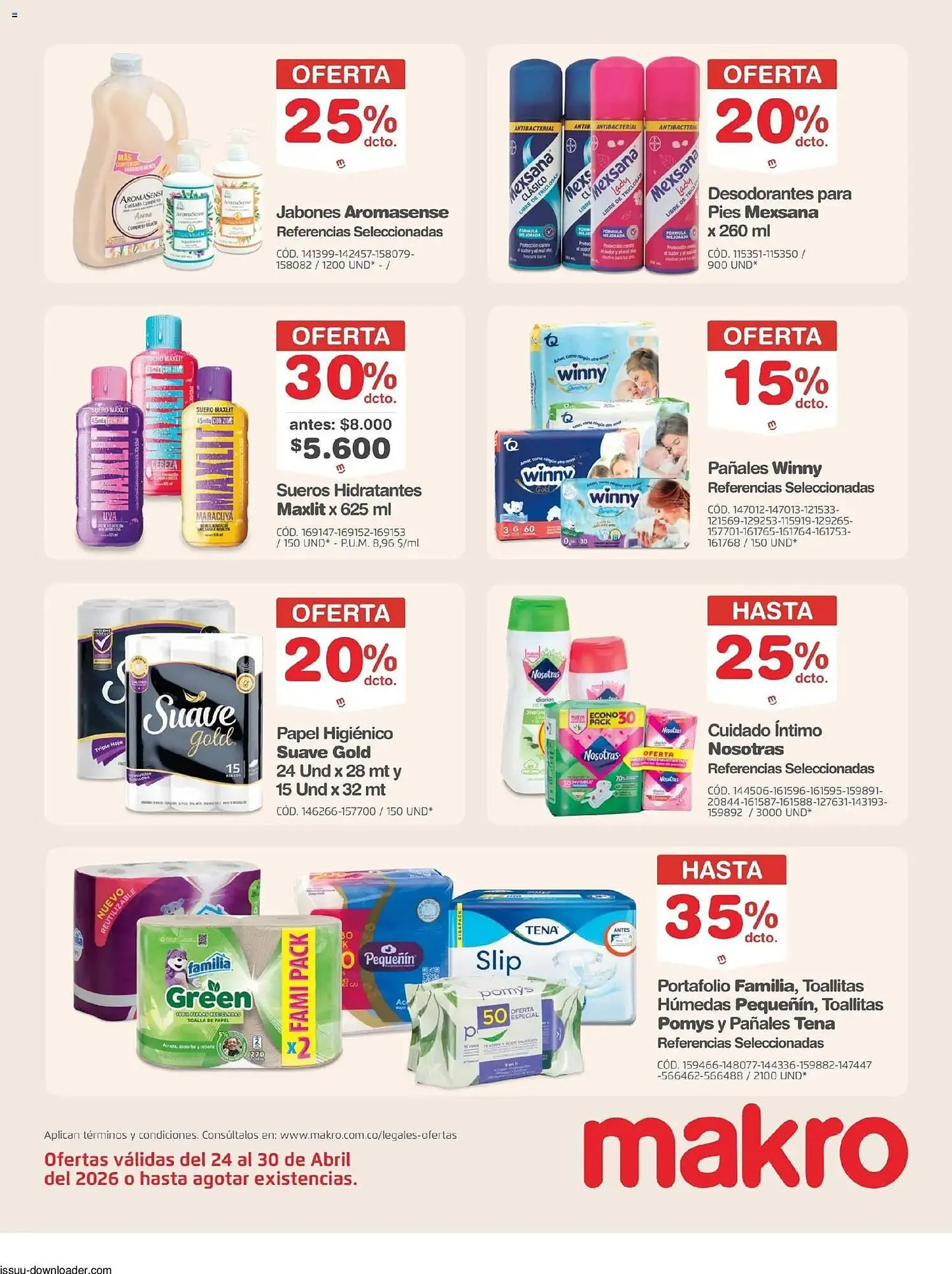 Catalogo de Catálogo Makro 24 de abril al 30 de abril 2026 - Pag 26