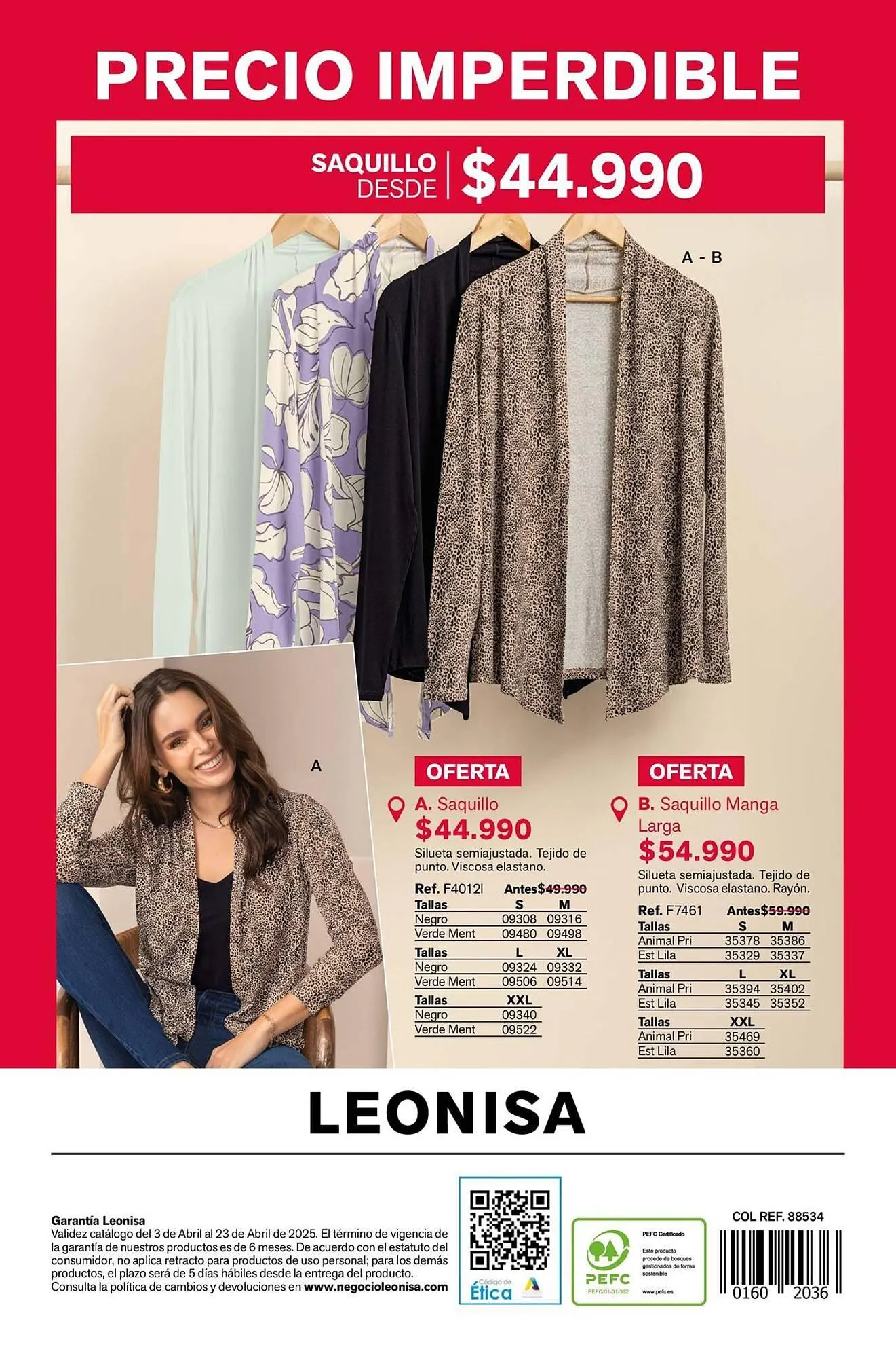Catalogo de Catálogo Leonisa 4 de marzo al 31 de marzo 2025 - Pag 224