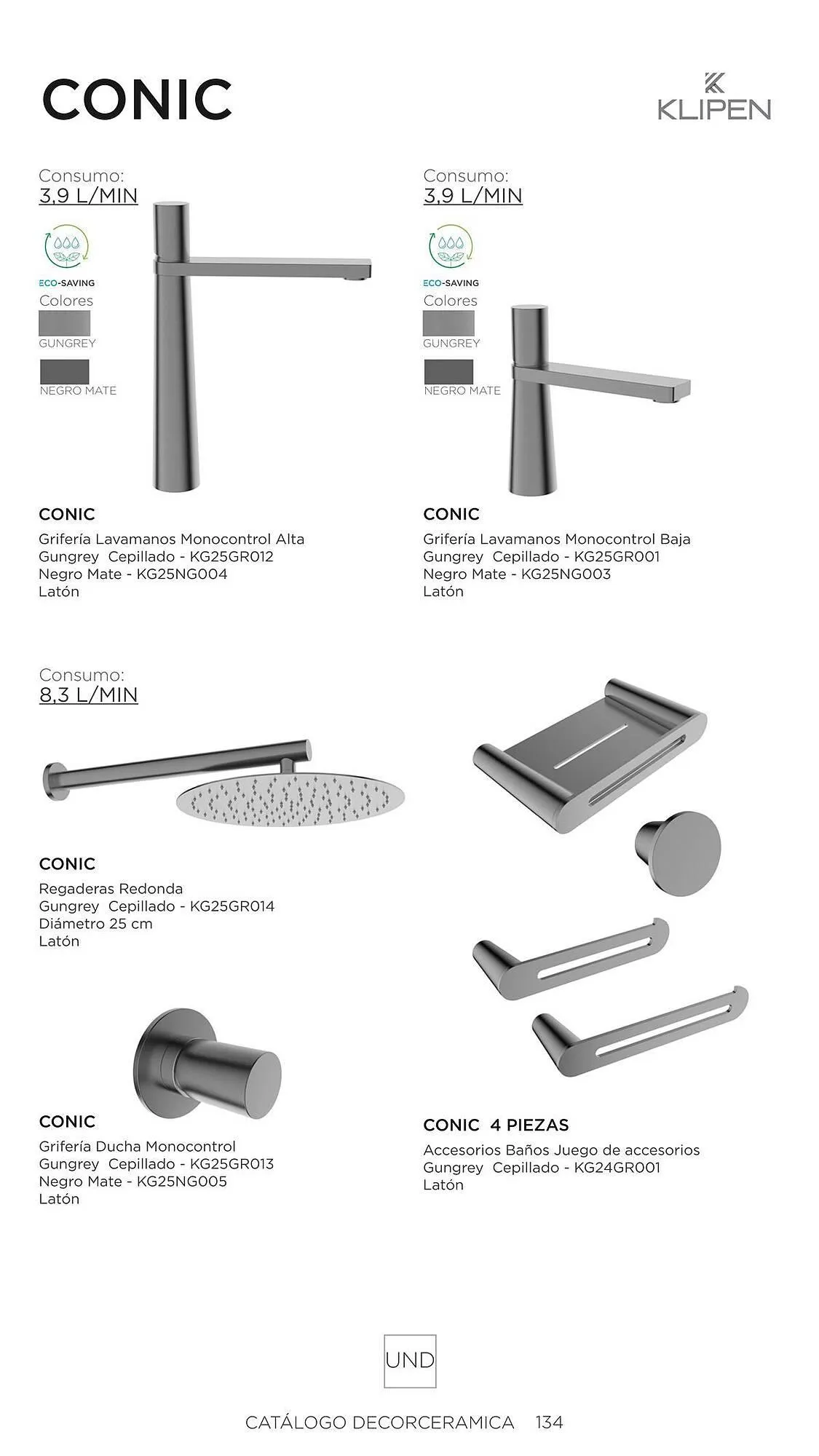Catalogo de Catálogo Decorceramica 6 de noviembre al 6 de mayo 2025 - Pag 134