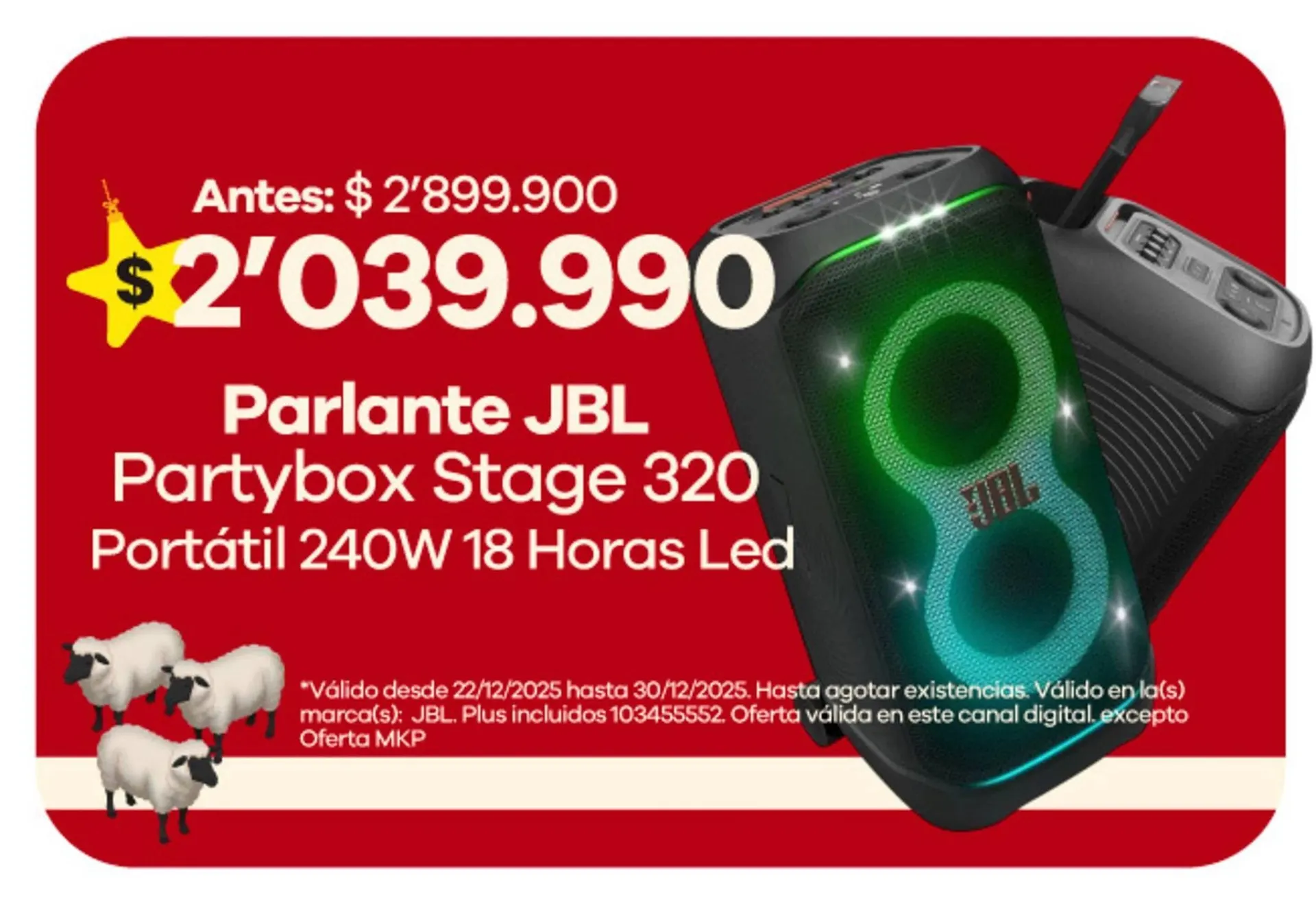 Catalogo de Catálogo Éxito 22 de diciembre al 30 de diciembre 2025 - Pag 1