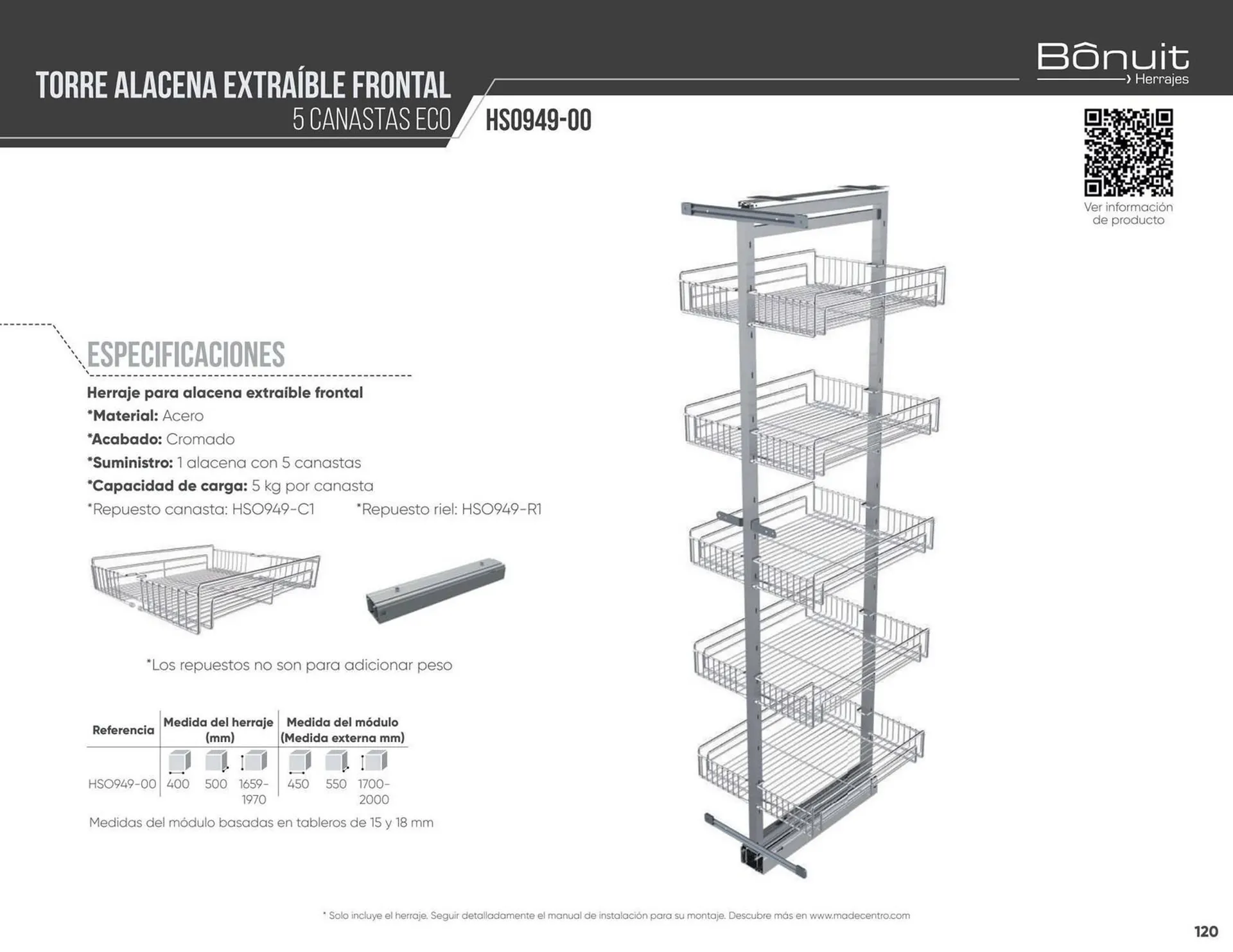 Catalogo de Catálogo Madecentro 8 de abril al 30 de abril 2025 - Pag 118