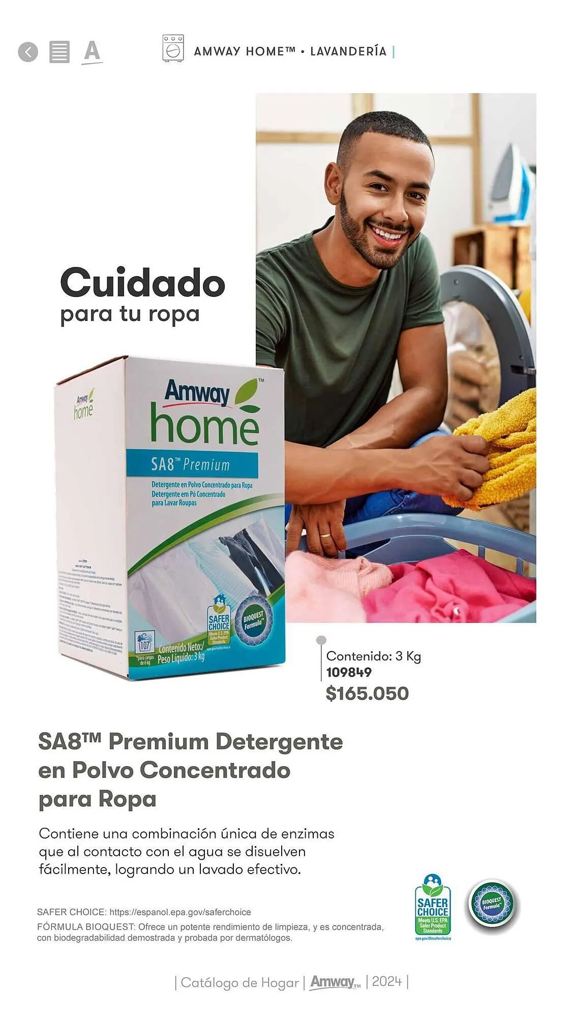 Catalogo de Catálogo Amway 14 de noviembre al 31 de diciembre 2024 - Pag 6