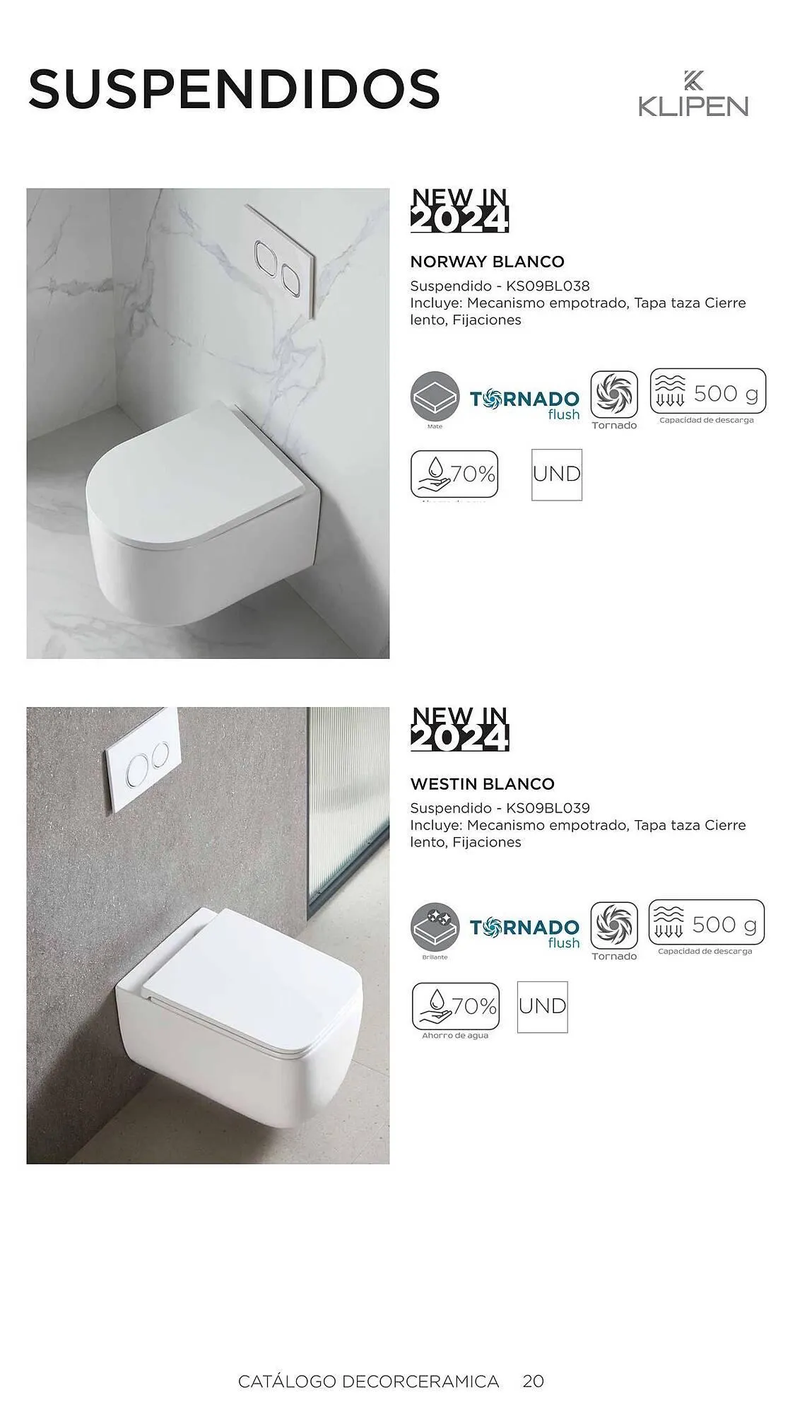 Catalogo de Catálogo Decorceramica 6 de noviembre al 6 de mayo 2025 - Pag 20