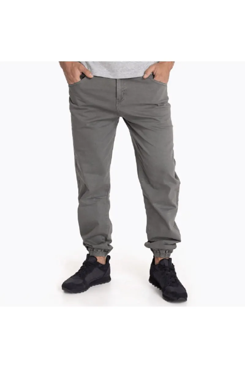 Pantalon M Cotton Jogger-Charcoal Grey
