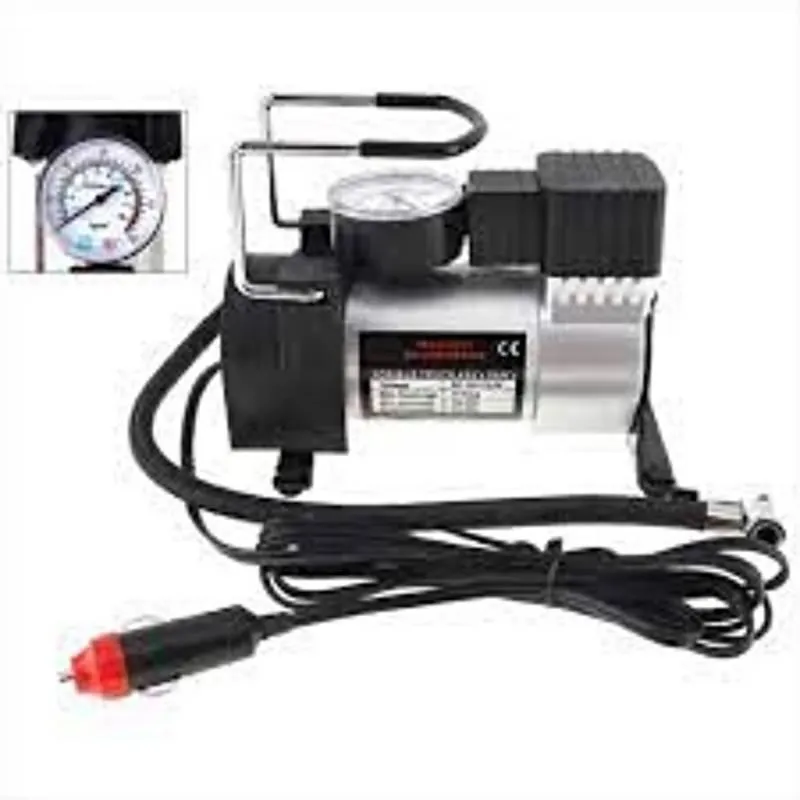 Compresor de aire Para Auto Portatil - Balones - Bicicletas