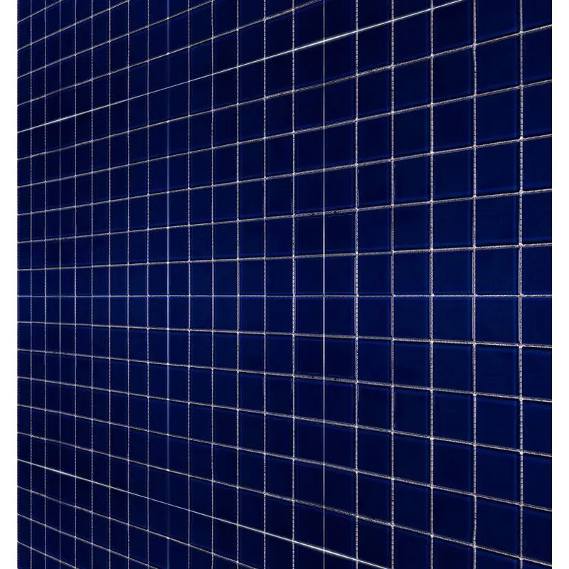Decorados Para Pared Estilo Mosaico Para Piscinas Party-48 29.8x29.8 Azul Oscuro