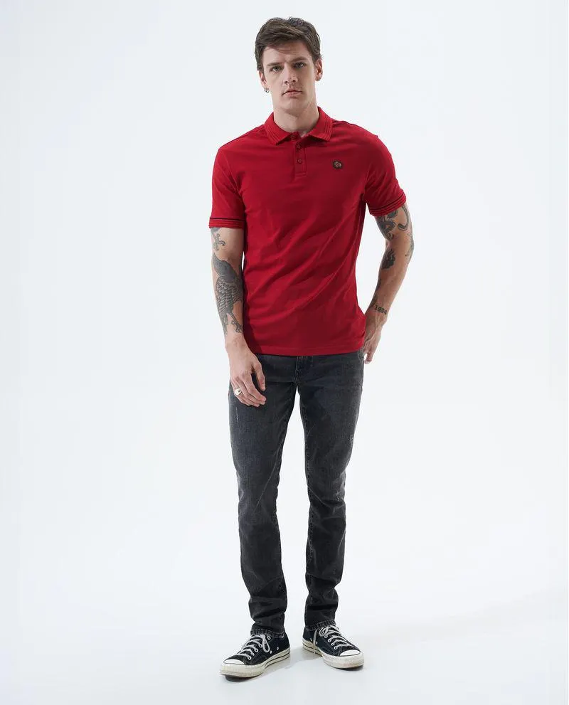 Jean Slim fit tono gris para hombre