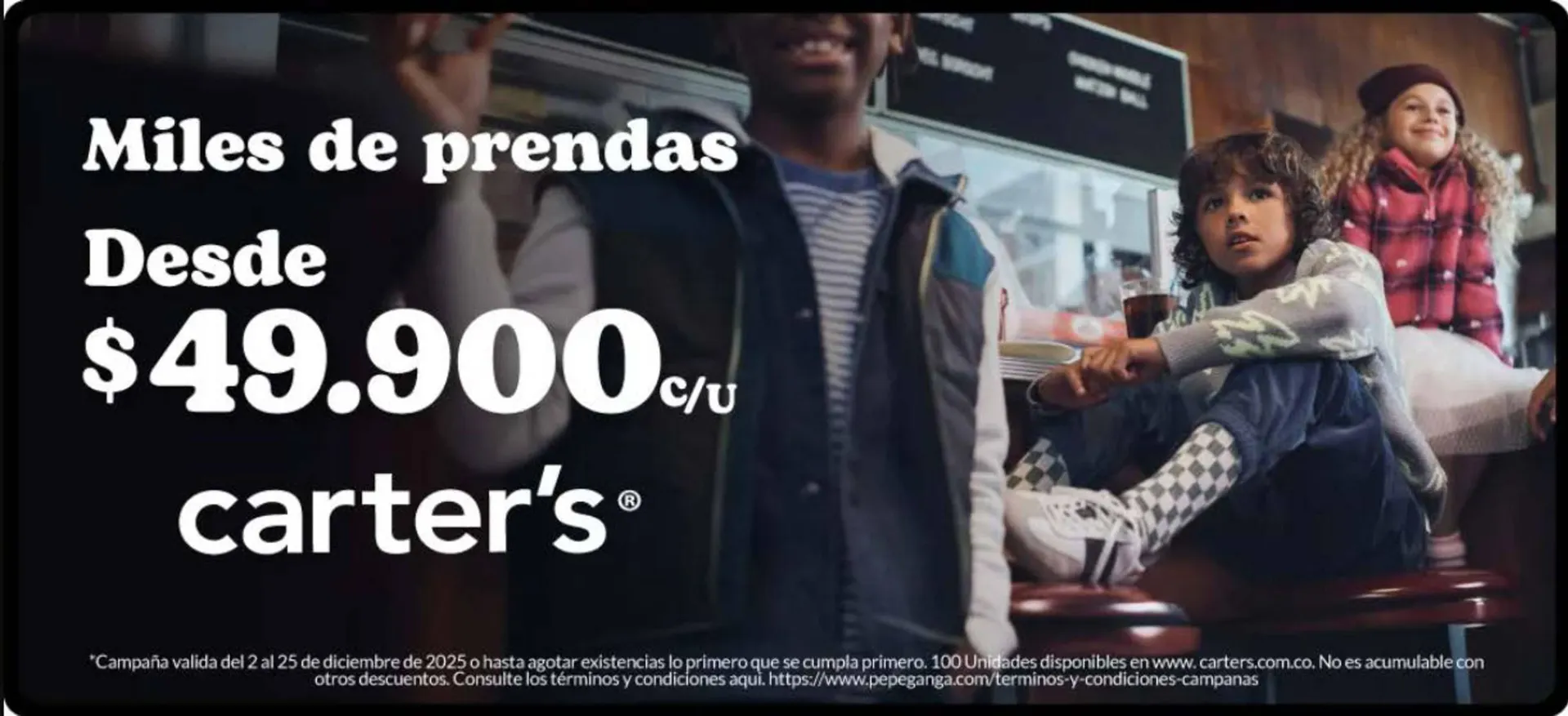 Catalogo de Catálogo Carter's 22 de diciembre al 25 de diciembre 2025 - Pag 1