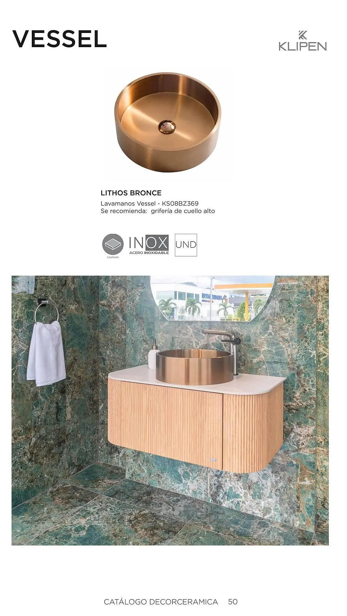 Catalogo de Catálogo Decorceramica 6 de noviembre al 6 de mayo 2025 - Pag 50