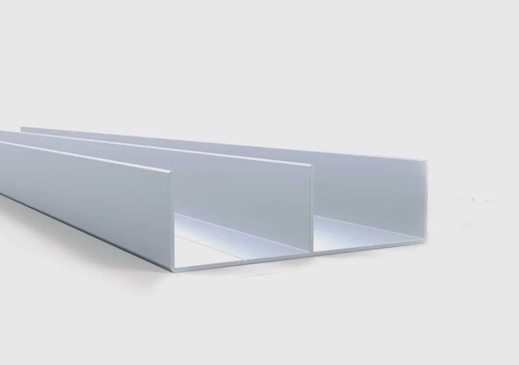 Perfil guía superior puerta cordobesa x 2m