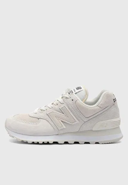 Tenis Lifestyle Biege-Blanco new balance 574