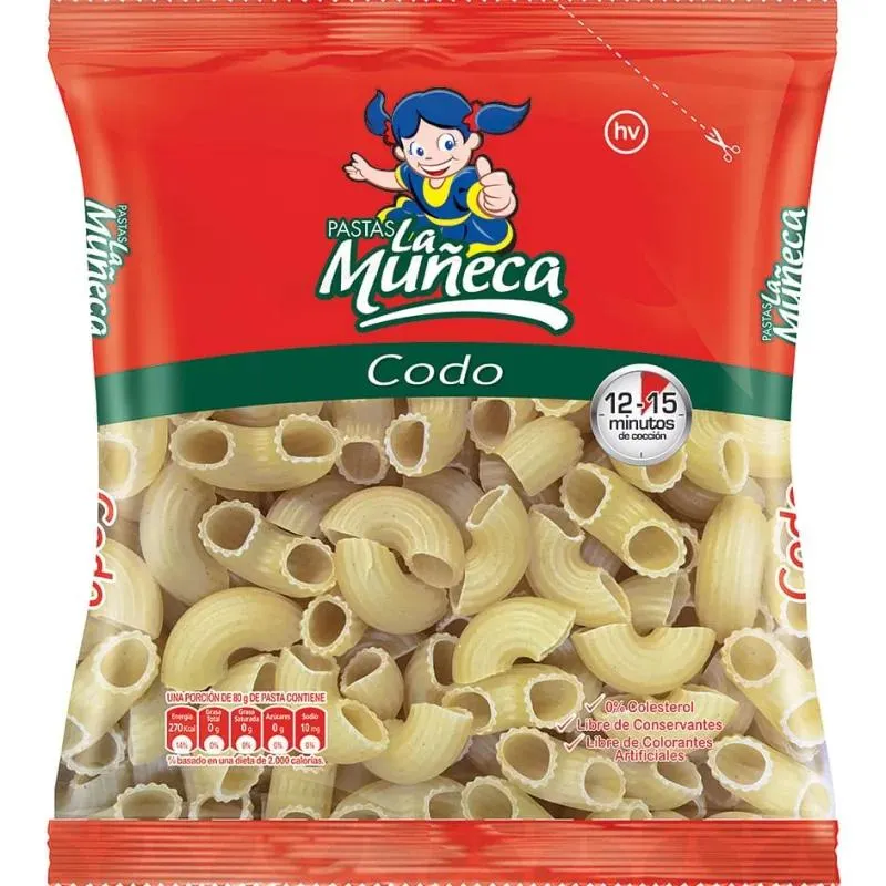 Pasta La Muñeca Codos 250 g