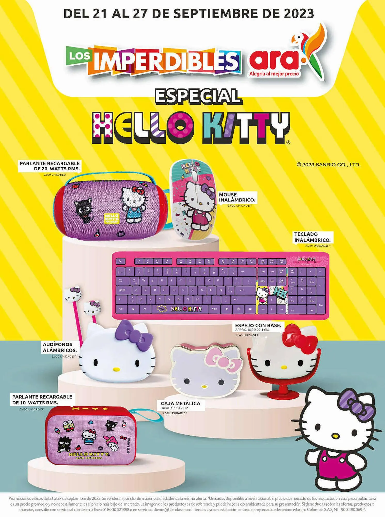 Catalogo de Catálogo Ara 21 de septiembre al 27 de septiembre 2023 - Pag 1