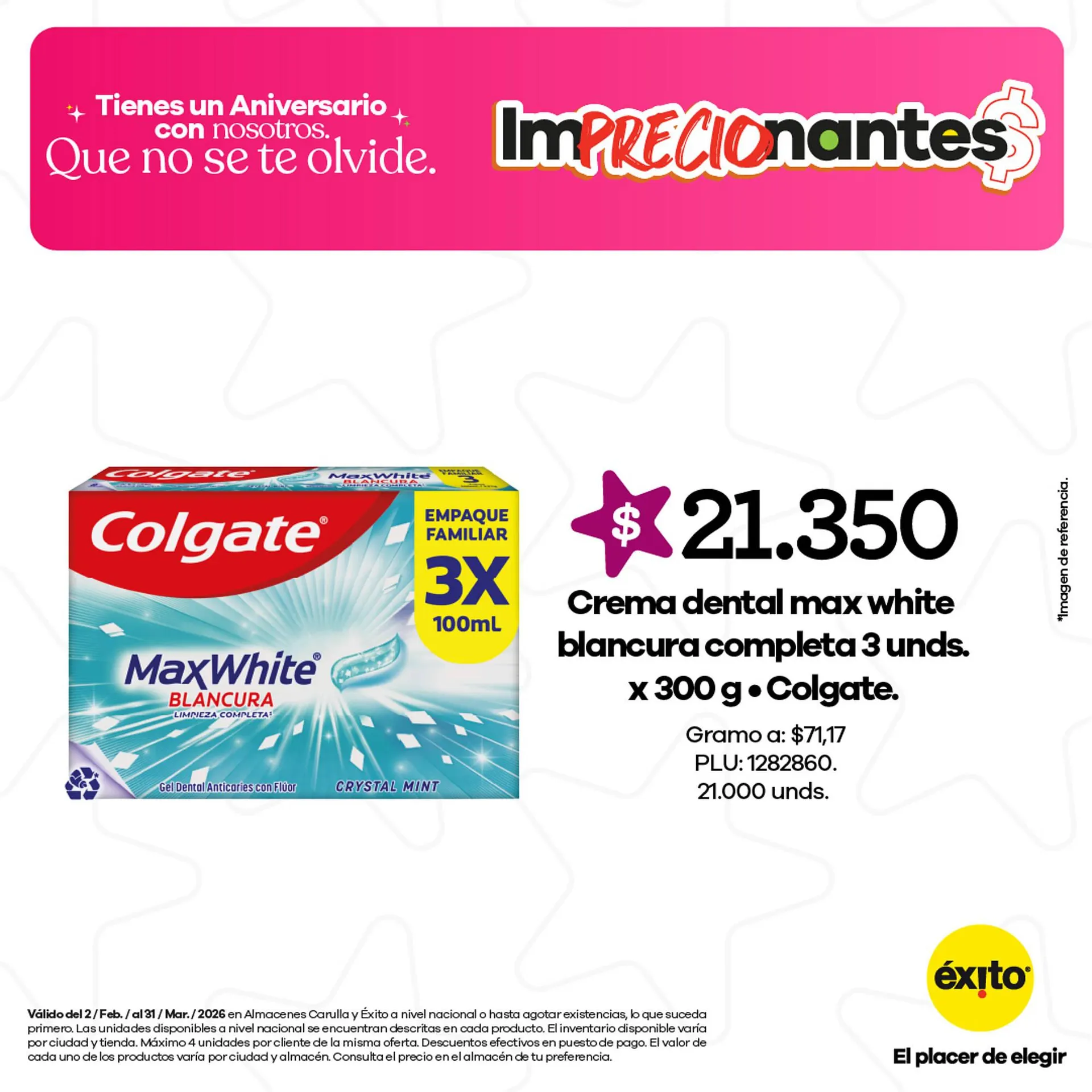 Catalogo de Catálogo Éxito 12 de febrero al 31 de marzo 2026 - Pag 4