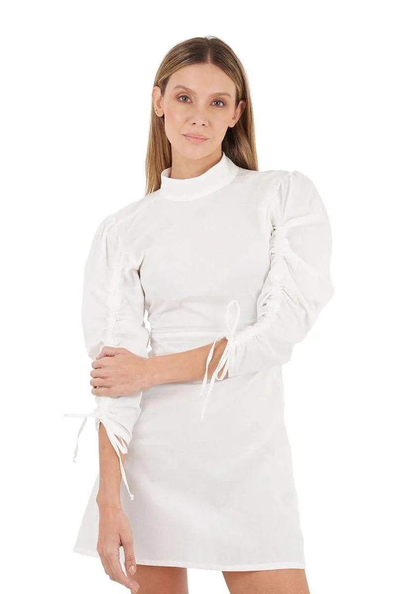 Vestido Corto Marfil para mujer Talia