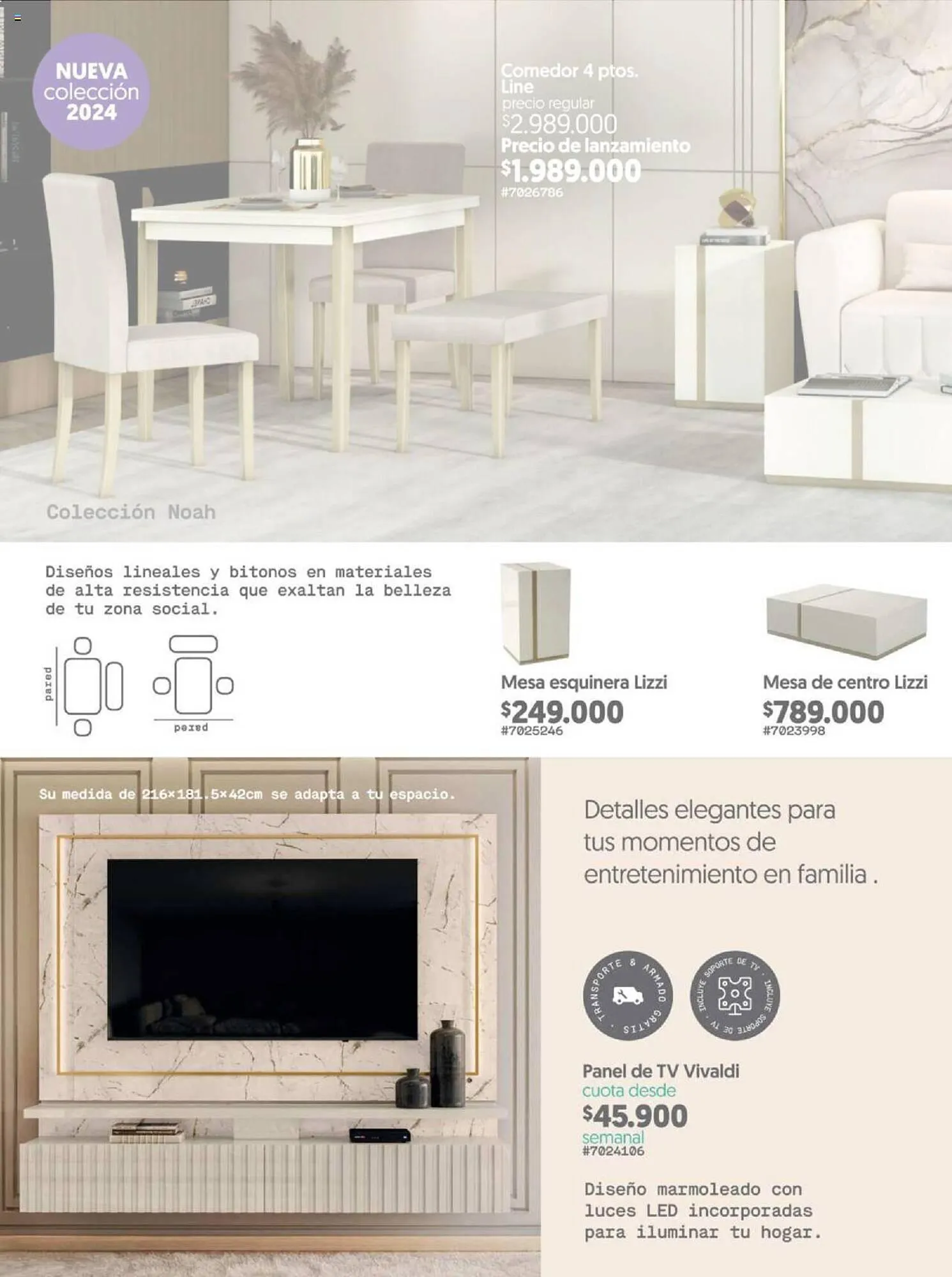 Catalogo de Catálogo Muebles Jamar 23 de noviembre al 31 de enero 2024 - Pag 30