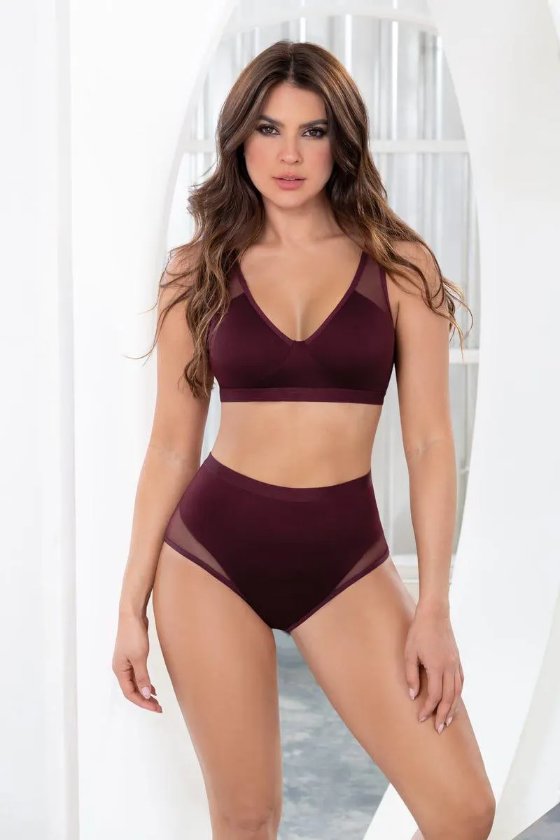 CONJUNTO X 2 TOP CORTO-CACHETERO Morado