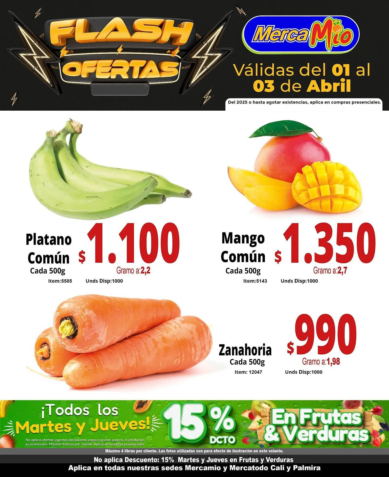 Catalogo de Catálogo MercaTodo 1 de abril al 3 de abril 2025 - Pag 3
