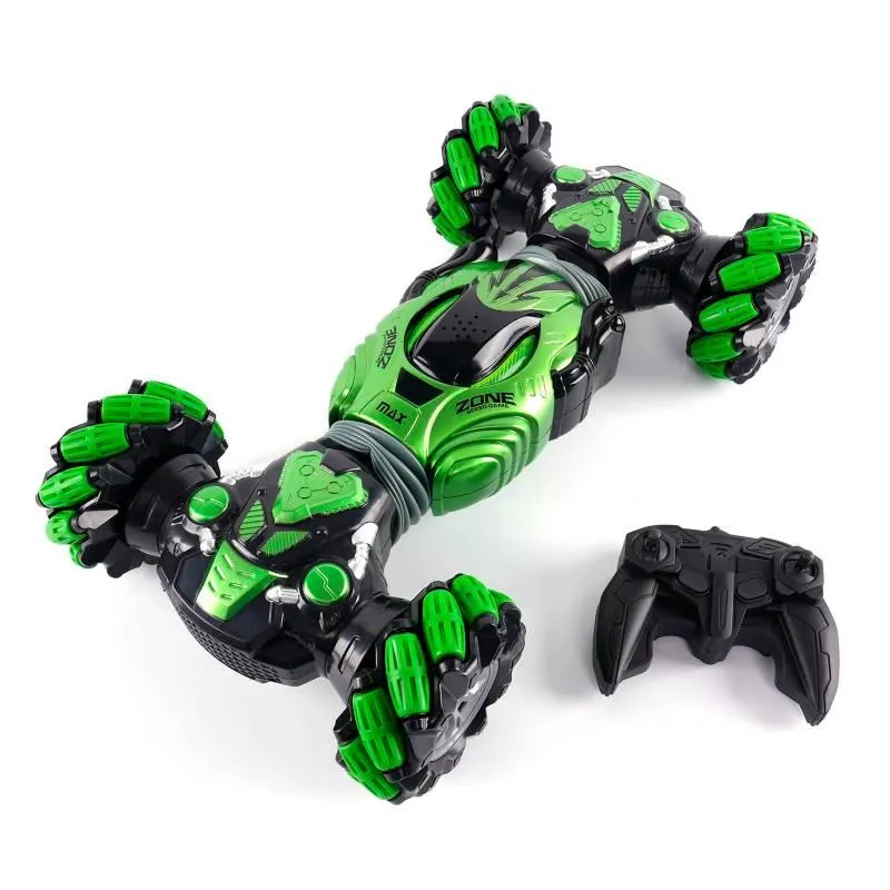 Carro a Control Remoto Crazy Drift, realiza acrobacias. Incluye 2 controles y 2 cargadores USB. A partir de 3 años