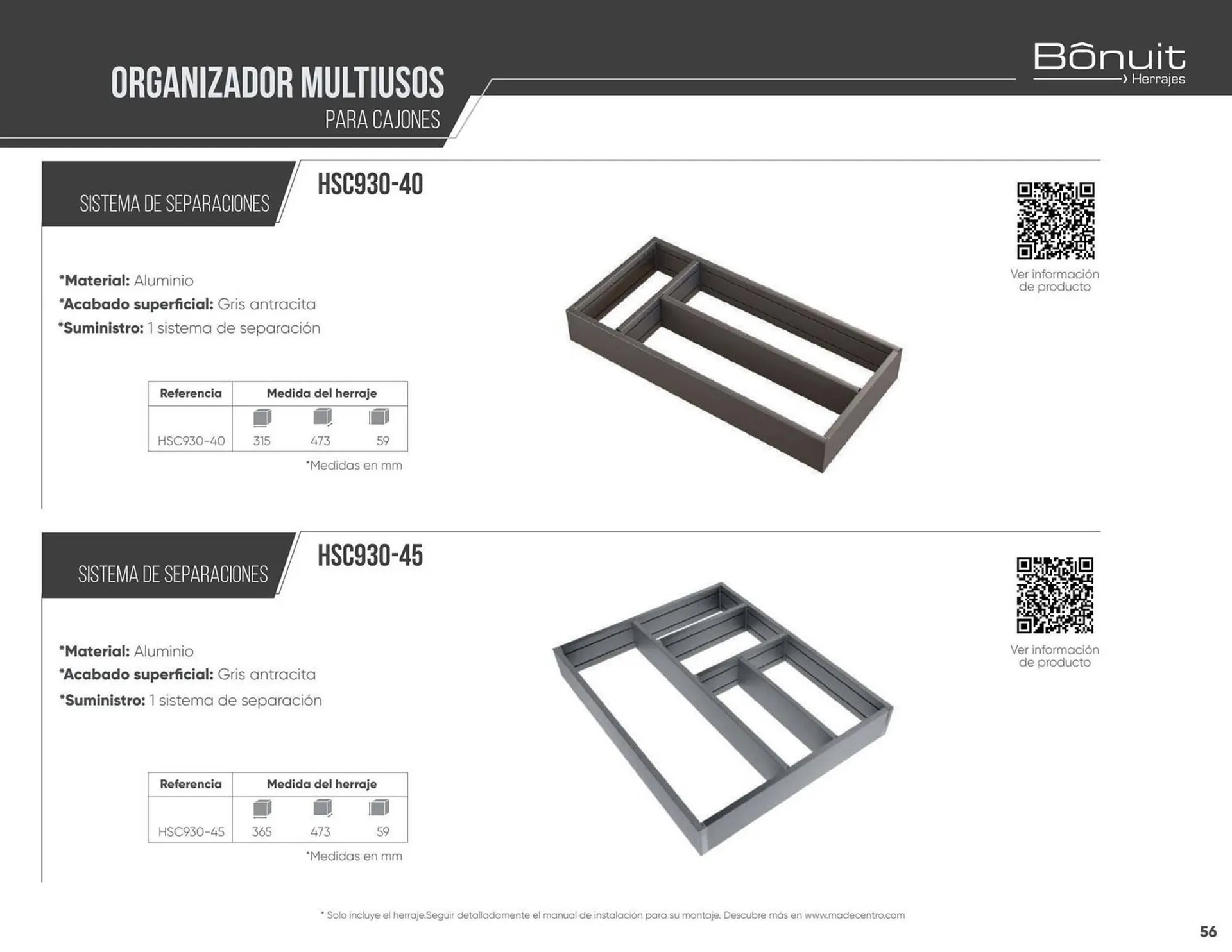 Catalogo de Catálogo Madecentro 8 de abril al 30 de abril 2025 - Pag 56
