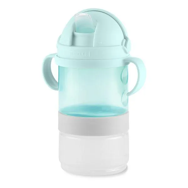 Vaso Snacks 2 en 1 Azul/Gris - Skip Hop