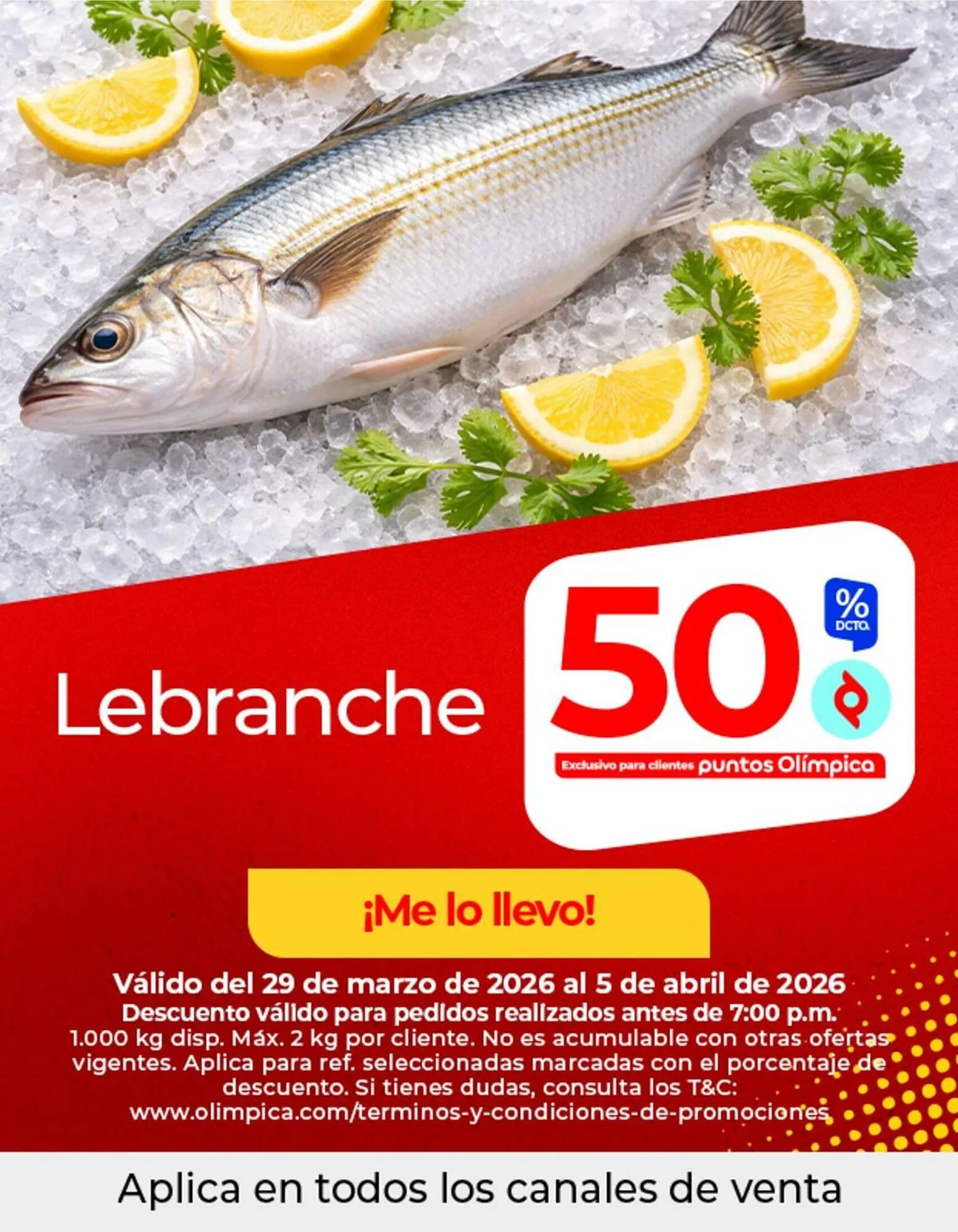 Catalogo de Catálogo Olímpica 29 de marzo al 5 de abril 2026 - Pag 1