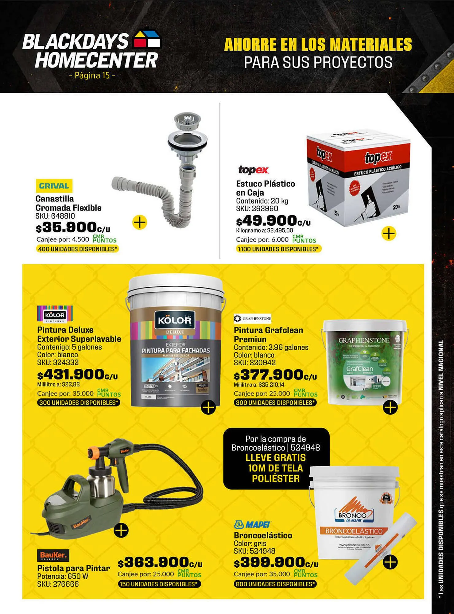 Catalogo de Catálogo Homecenter 10 de noviembre al 4 de diciembre 2023 - Pag 15