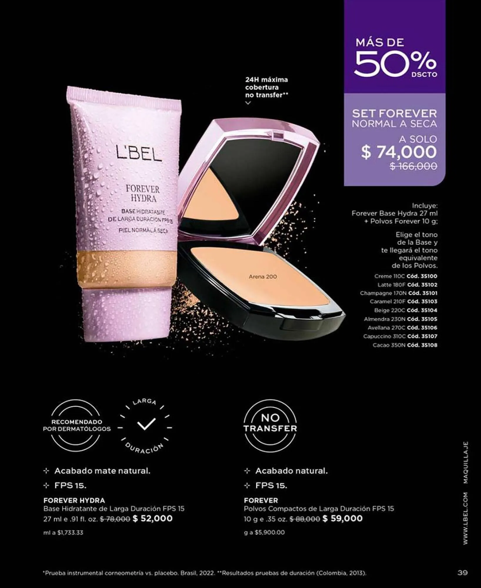 Catalogo de Catálogo L'bel 15 de septiembre al 10 de noviembre 2023 - Pag 39