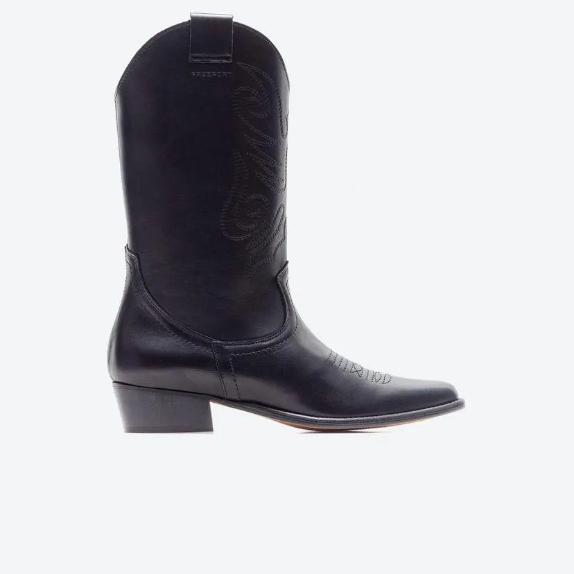 The Everyday Texan Boot Bota Casual Mujer Freeport Bcgv Negro