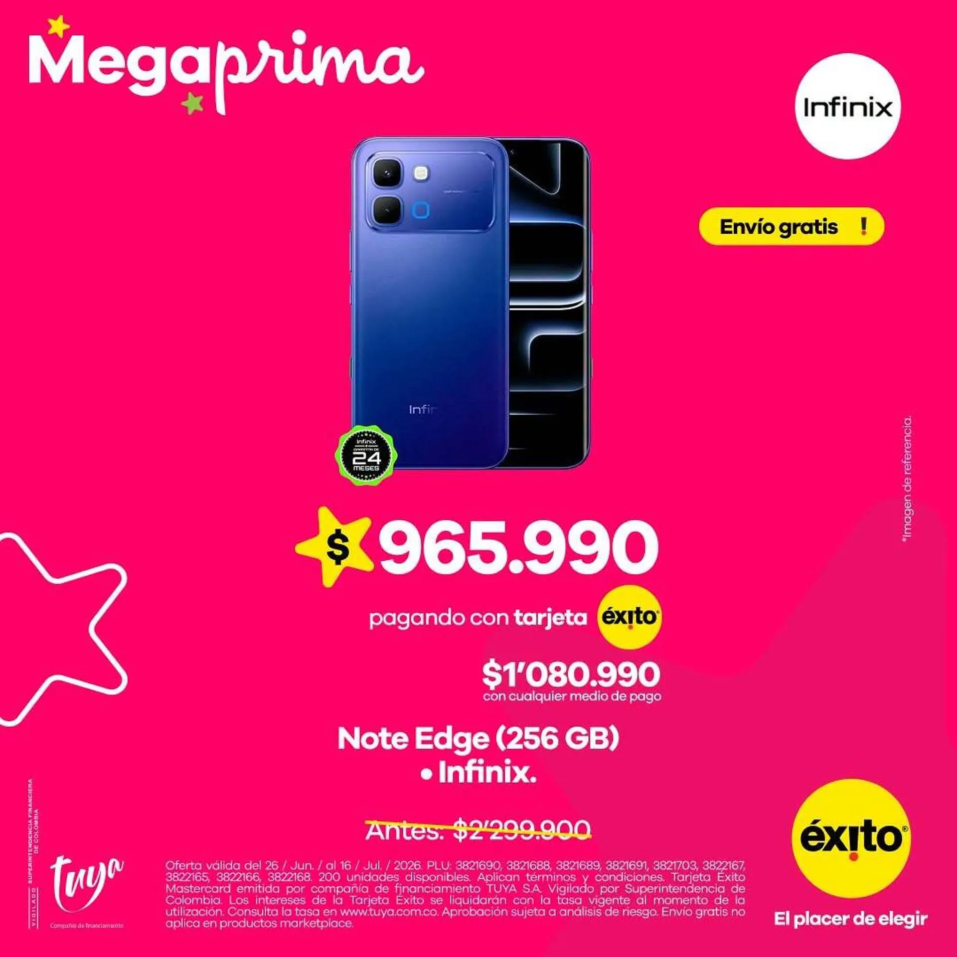 Catalogo de Catálogo Éxito 6 de julio al 16 de julio 2026 - Pag 1