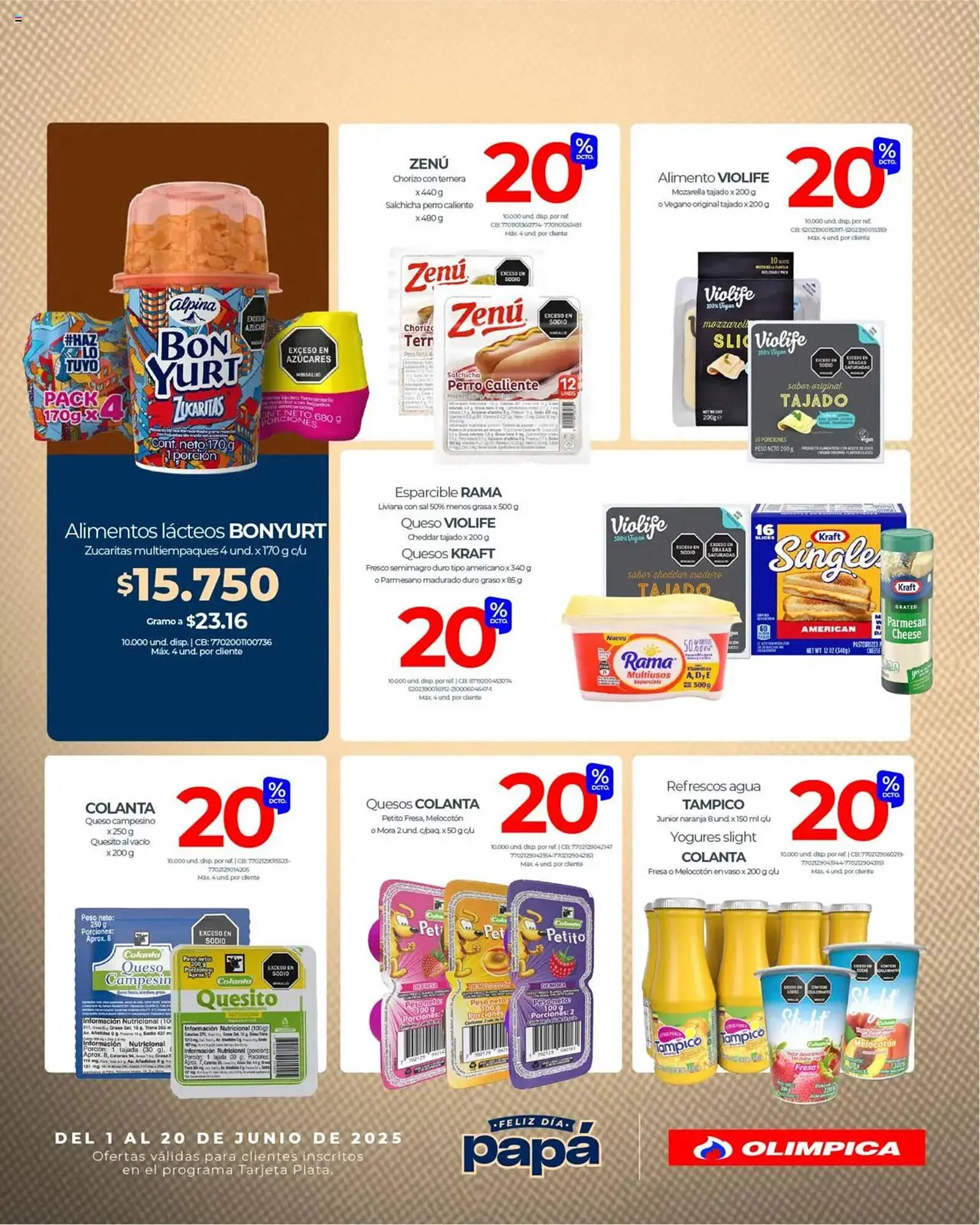 Catalogo de Catálogo Olímpica 1 de junio al 20 de junio 2025 - Pag 40