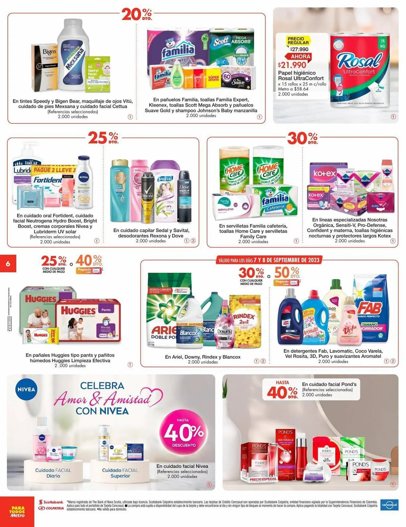 Catalogo de Catálogo Metro 7 de septiembre al 10 de septiembre 2023 - Pag 6