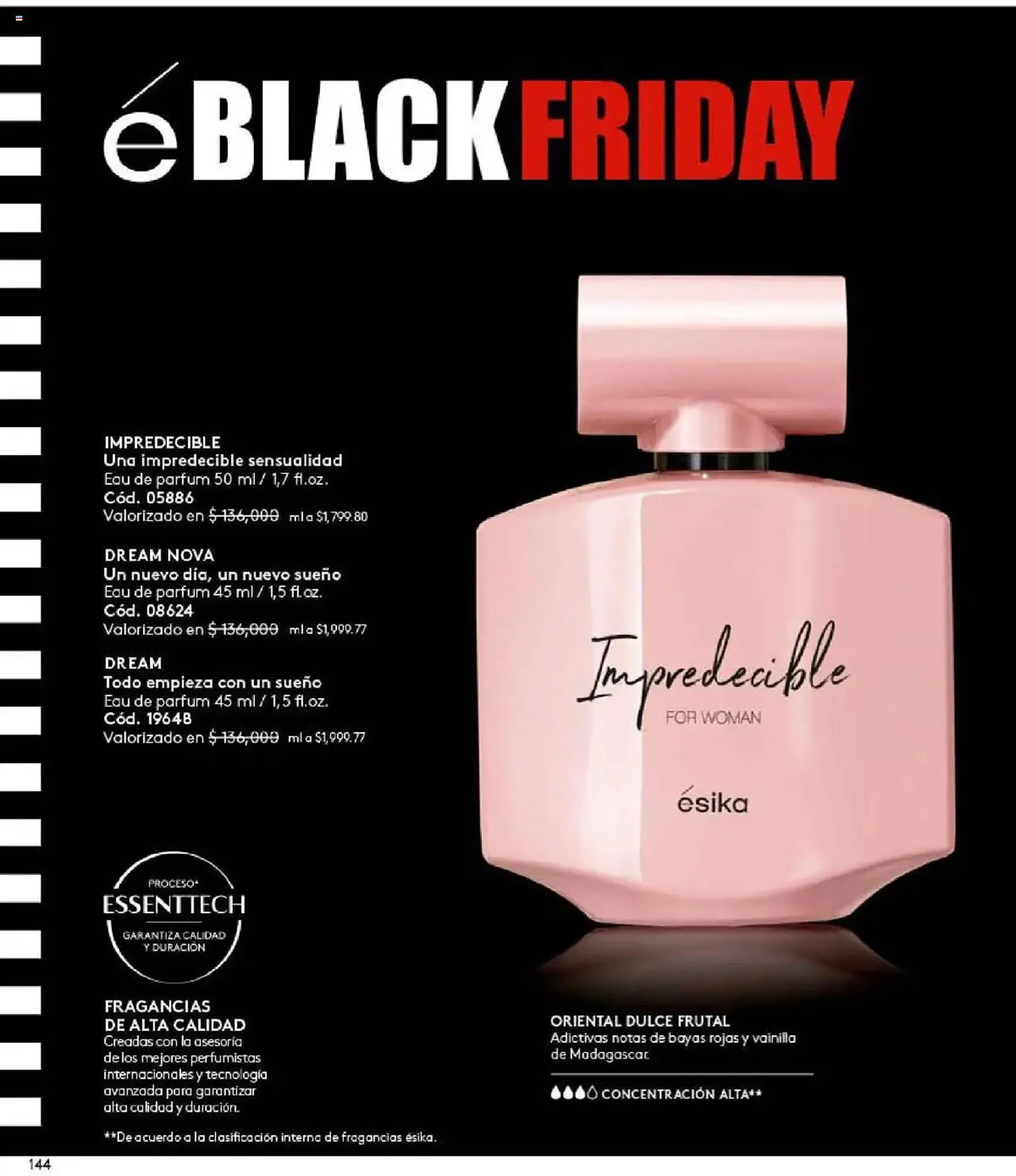 Catalogo de Catálogo Ésika 24 de septiembre al 1 de diciembre 2025 - Pag 144