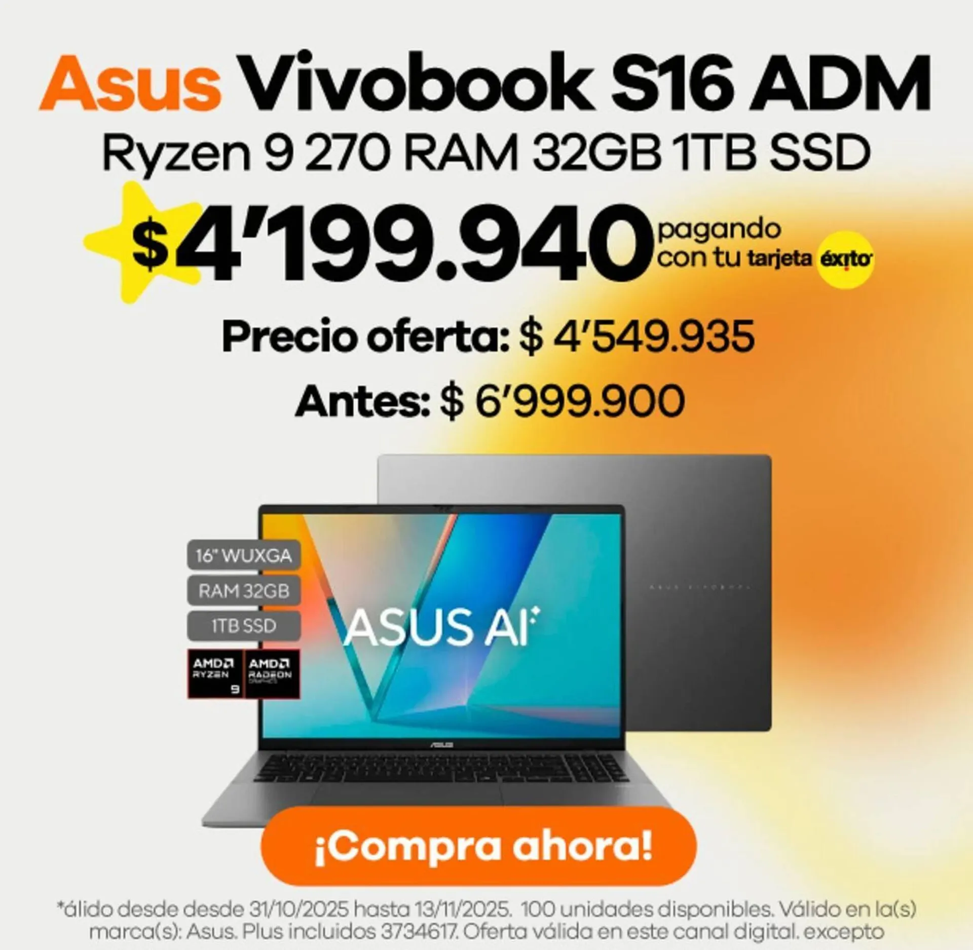 Catalogo de Catálogo Éxito 12 de noviembre al 12 de noviembre 2025 - Pag 17