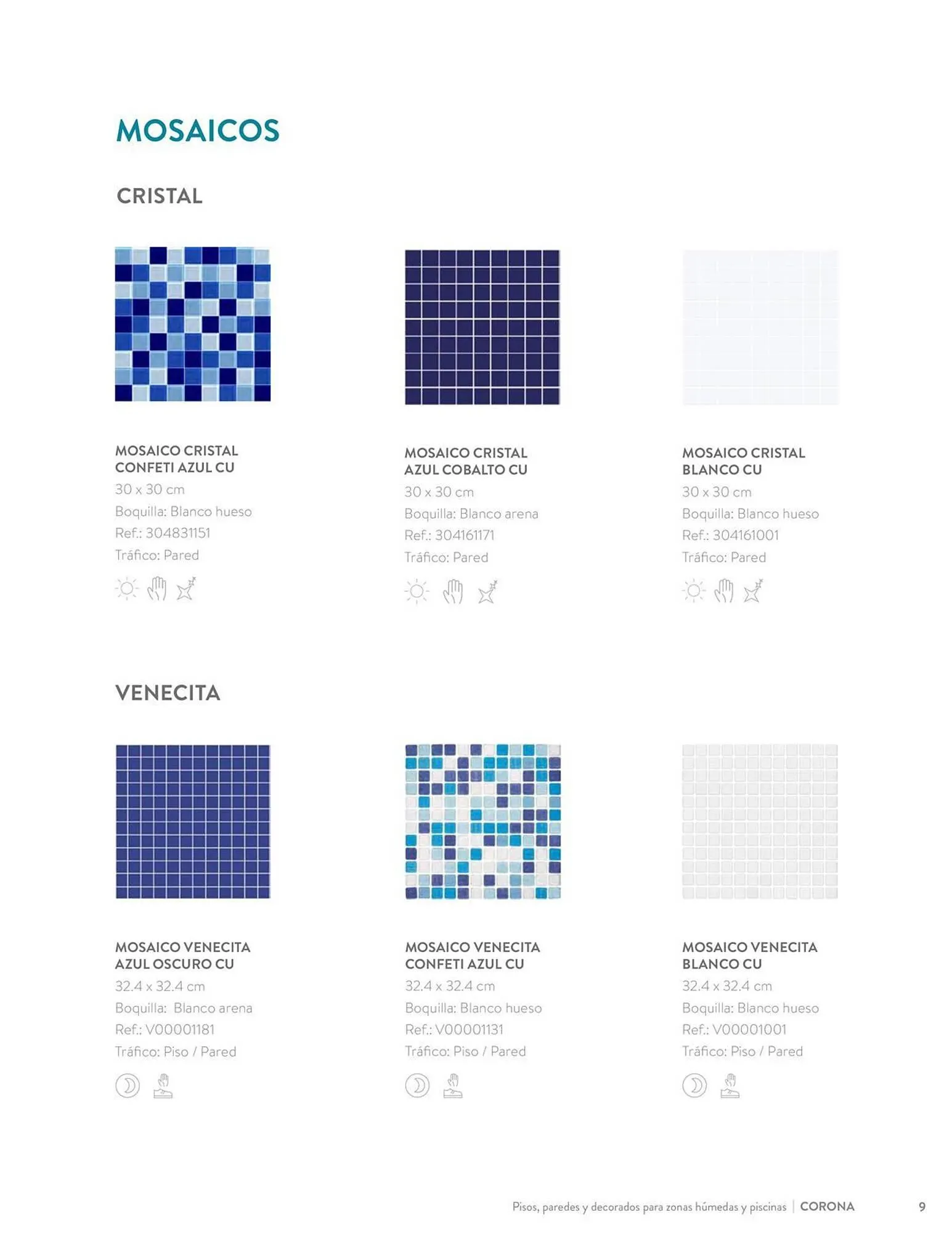 Catalogo de Catálogo Corona Centro de Inspiración 9 de mayo al 31 de diciembre 2024 - Pag 9