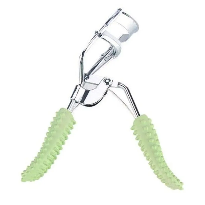 Encrespador de pestañas con Mango de silicona, Pequeño, Verde