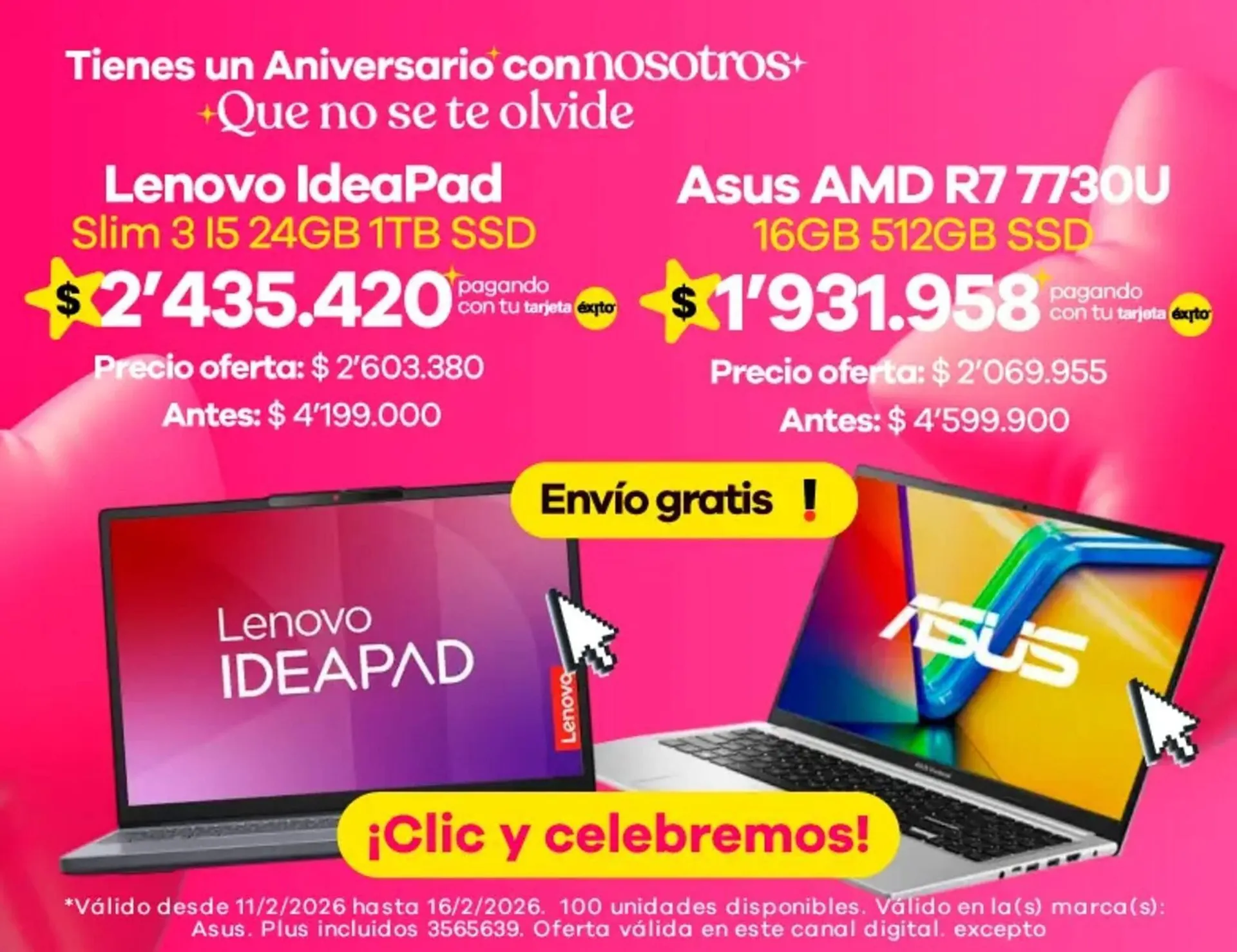 Catalogo de Catálogo Éxito 14 de febrero al 16 de febrero 2026 - Pag 3