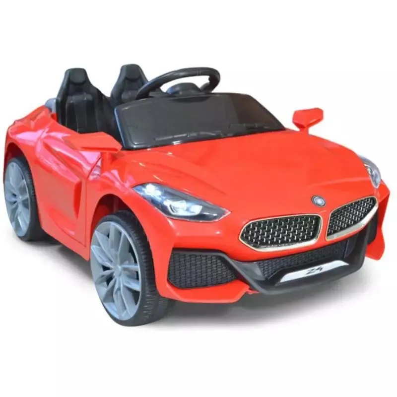 Carro eléctrico para niño tipo bmw dos asiento montable control remoto