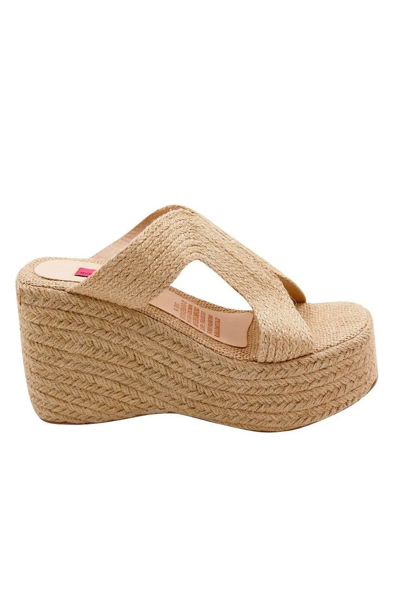 Spadrilla Plataforma Beige Aura