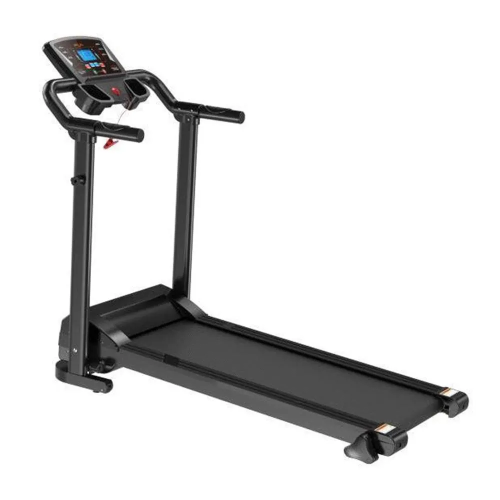 Caminadora Es1507 Trotadora Eléctrica Plegable Gymax 1.5Hp Con Sensor Cardiaco