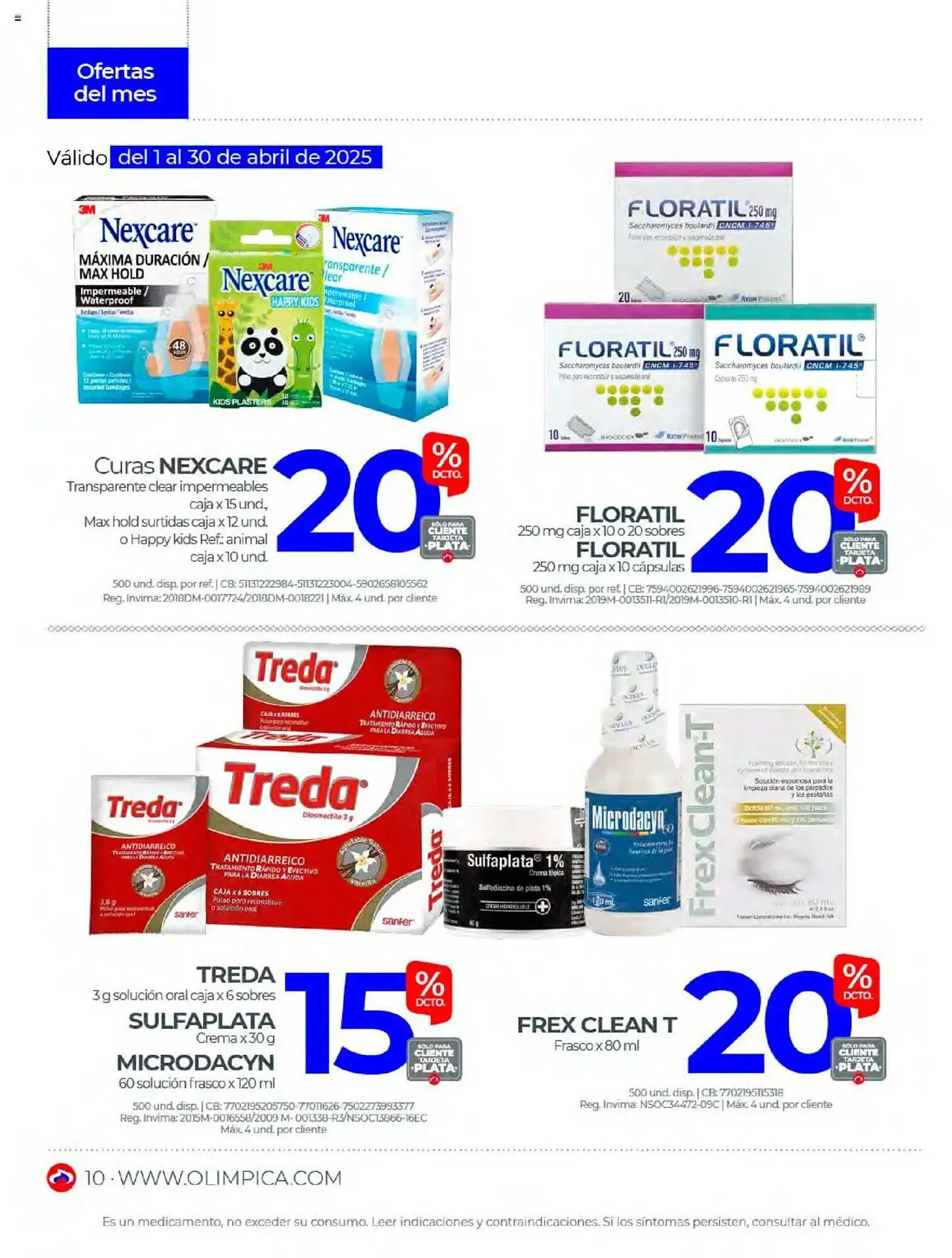 Catalogo de Catálogo Olímpica 6 de abril al 30 de abril 2025 - Pag 10