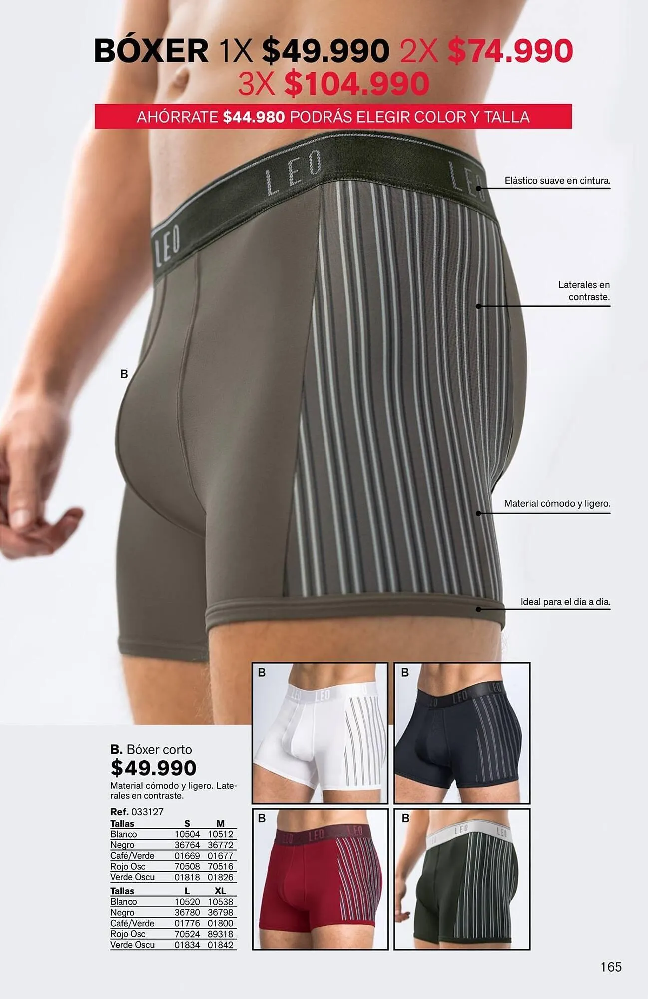 Catalogo de Catálogo Leonisa 7 de abril al 26 de abril 2026 - Pag 165