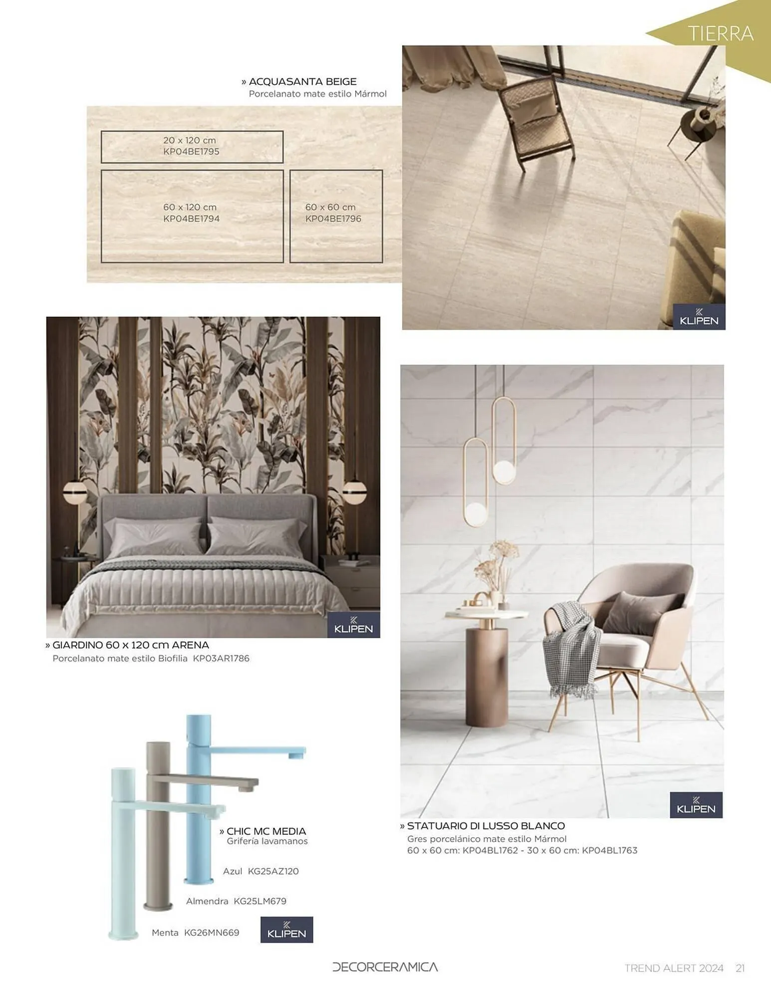 Catalogo de Catálogo Decorceramica 6 de noviembre al 6 de mayo 2025 - Pag 21