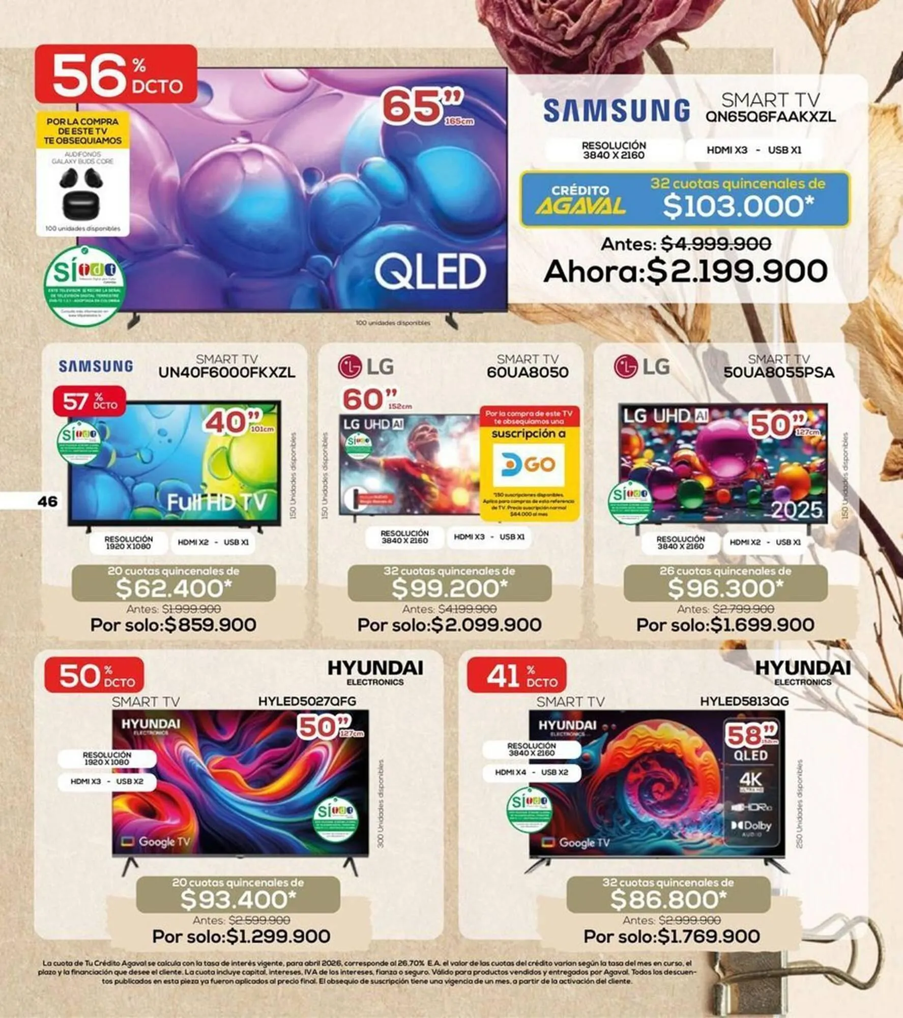 Catalogo de Catálogo Agaval 24 de abril al 10 de mayo 2026 - Pag 46